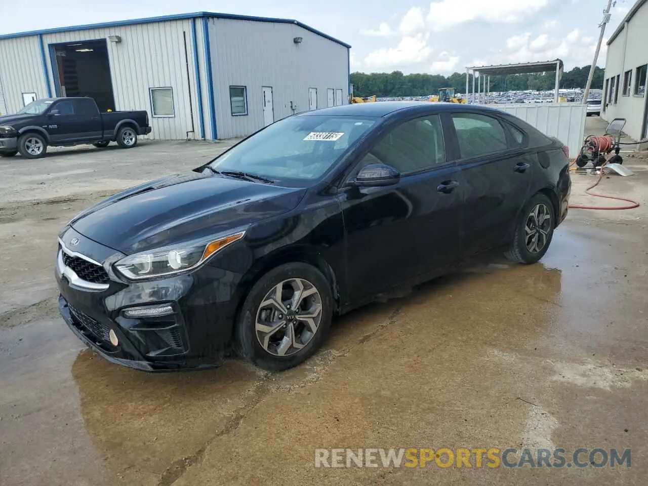1 Photograph of a damaged car 3KPF24AD1ME384073 KIA FORTE 2021