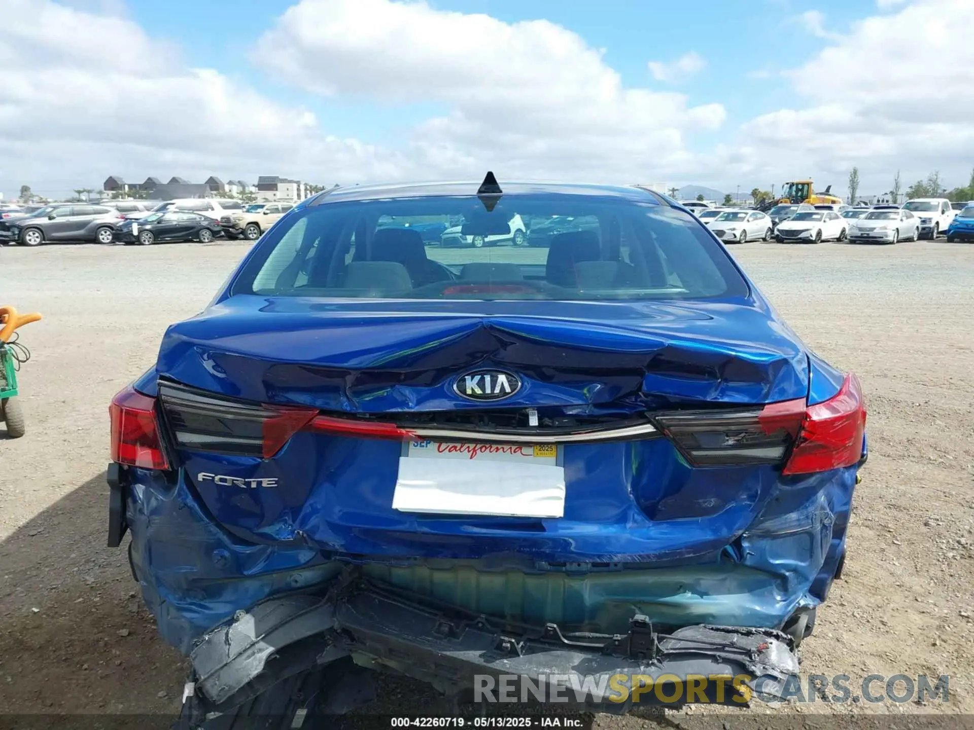 6 Photograph of a damaged car 3KPF24AD1ME403205 KIA FORTE 2021