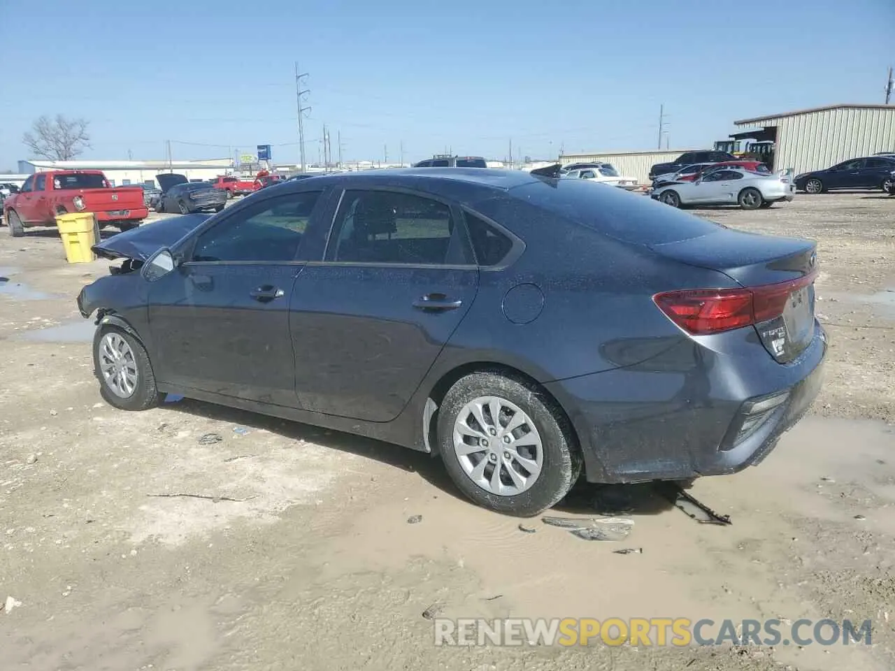 2 Photograph of a damaged car 3KPF24AD1ME407349 KIA FORTE 2021