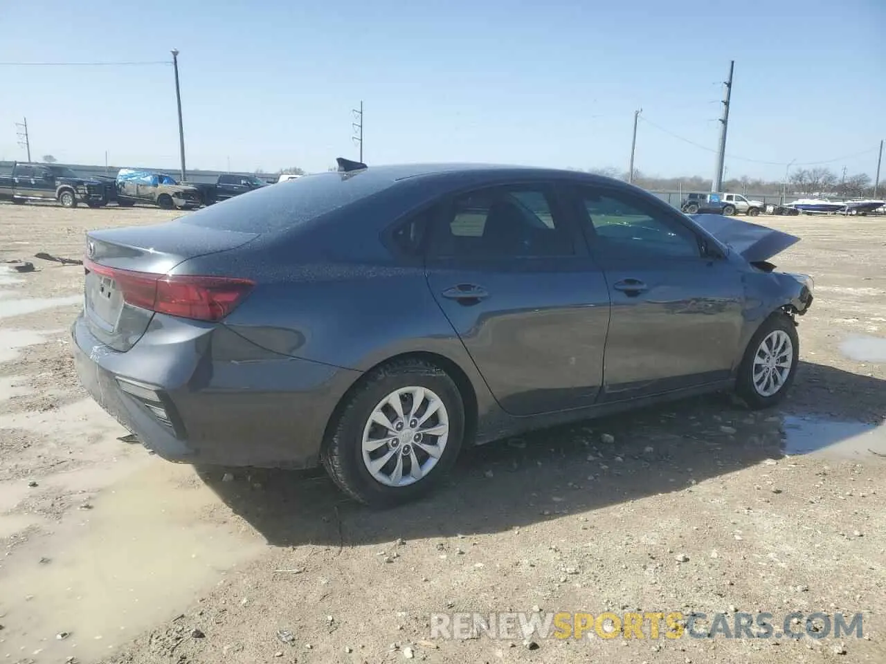 3 Photograph of a damaged car 3KPF24AD1ME407349 KIA FORTE 2021
