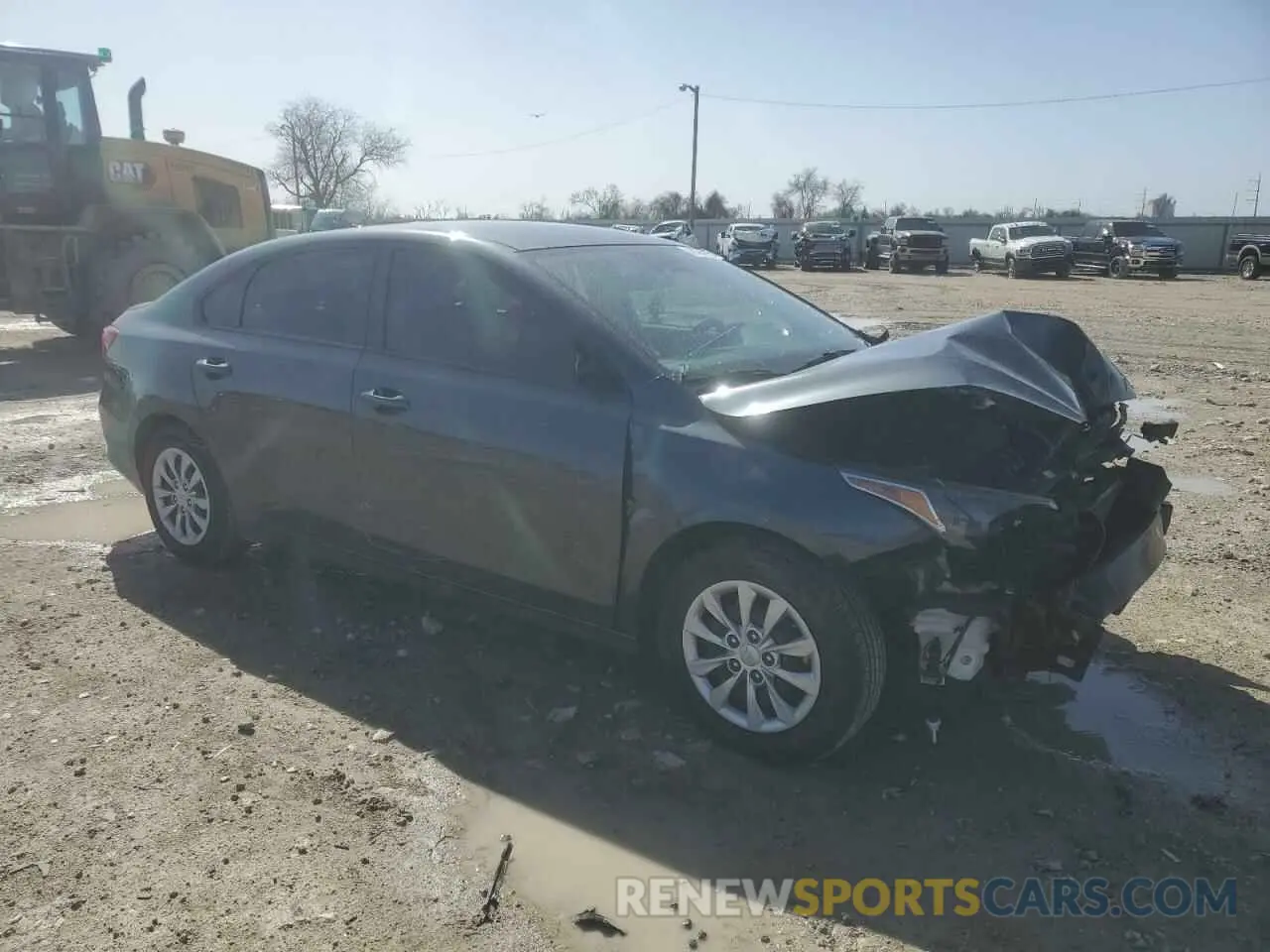 4 Photograph of a damaged car 3KPF24AD1ME407349 KIA FORTE 2021