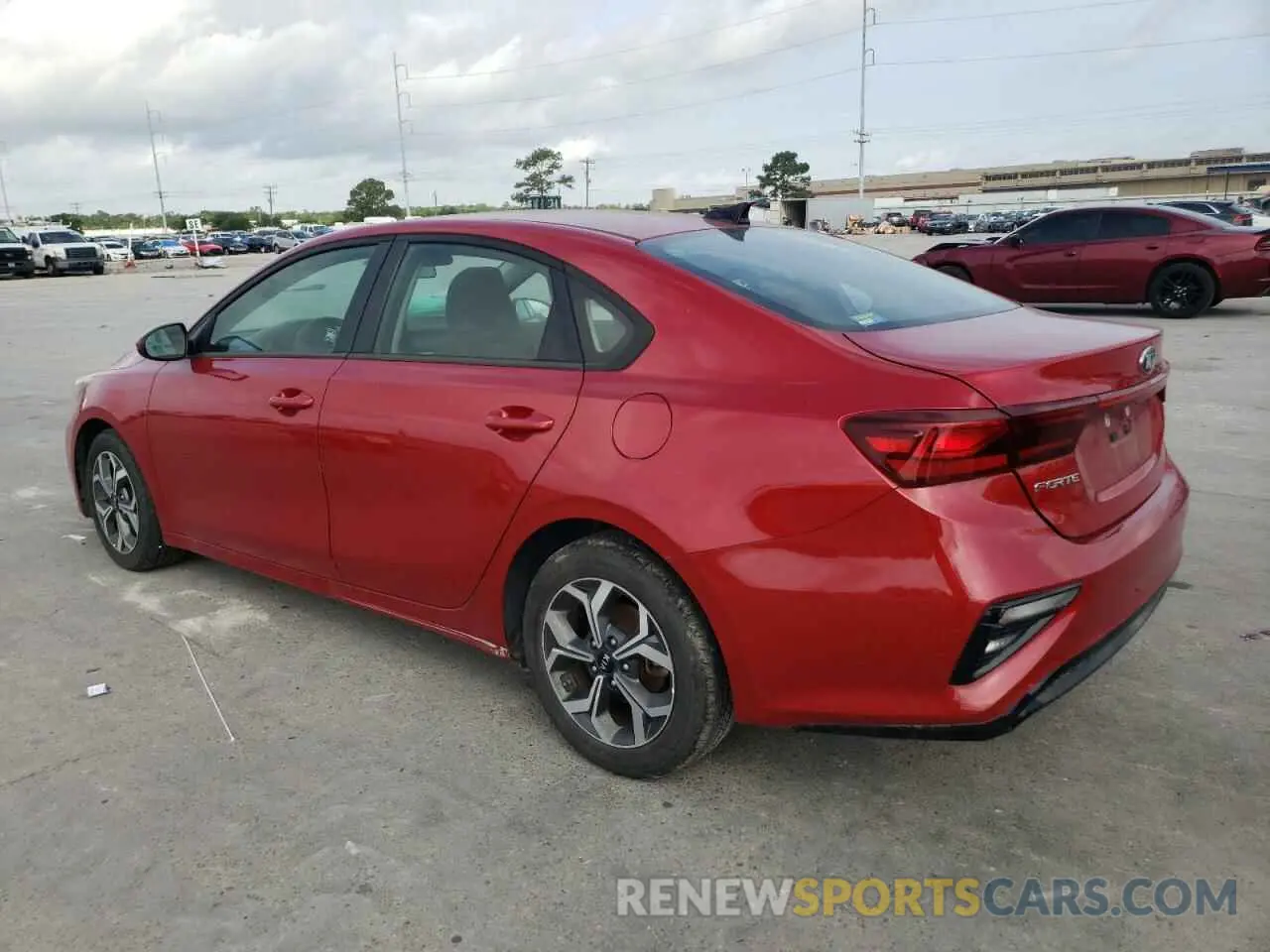 2 Photograph of a damaged car 3KPF24AD2ME267473 KIA FORTE 2021