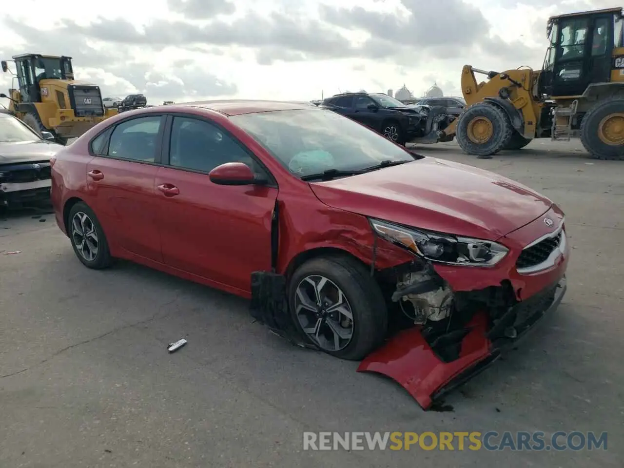 4 Photograph of a damaged car 3KPF24AD2ME267473 KIA FORTE 2021