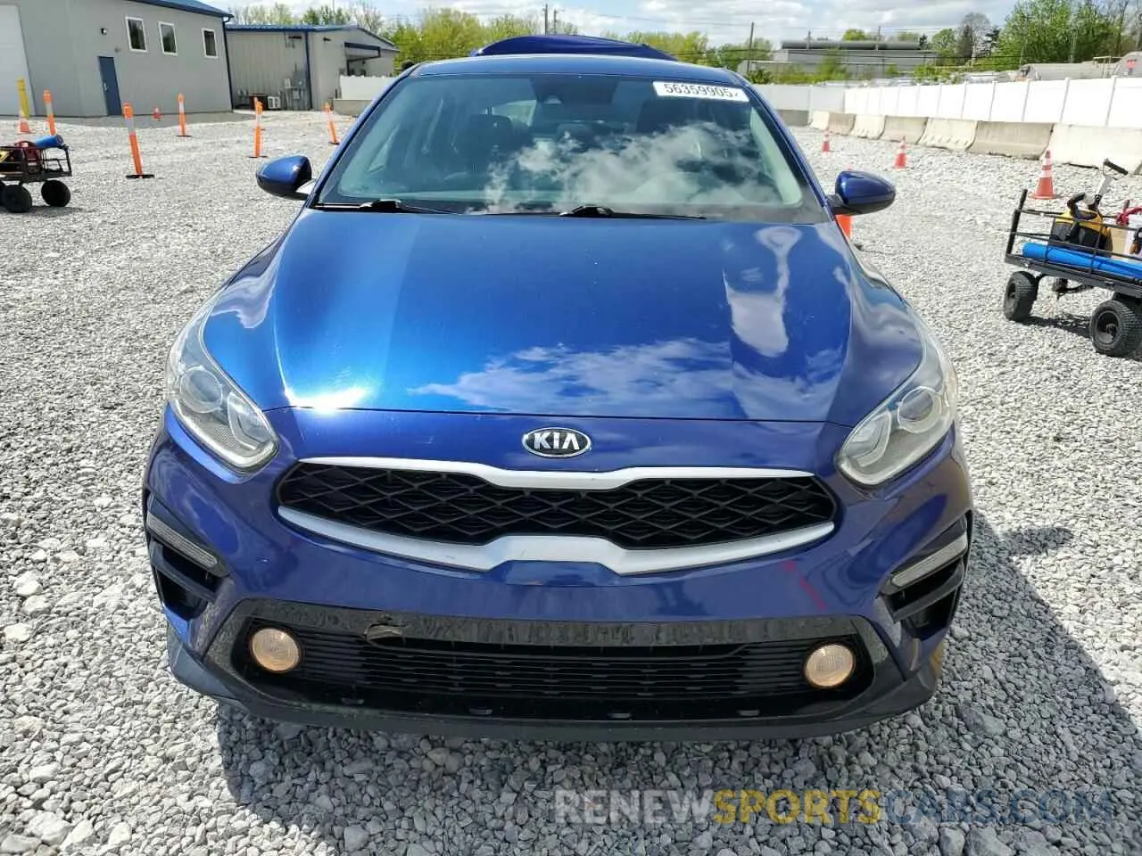 5 Photograph of a damaged car 3KPF24AD2ME271586 KIA FORTE 2021