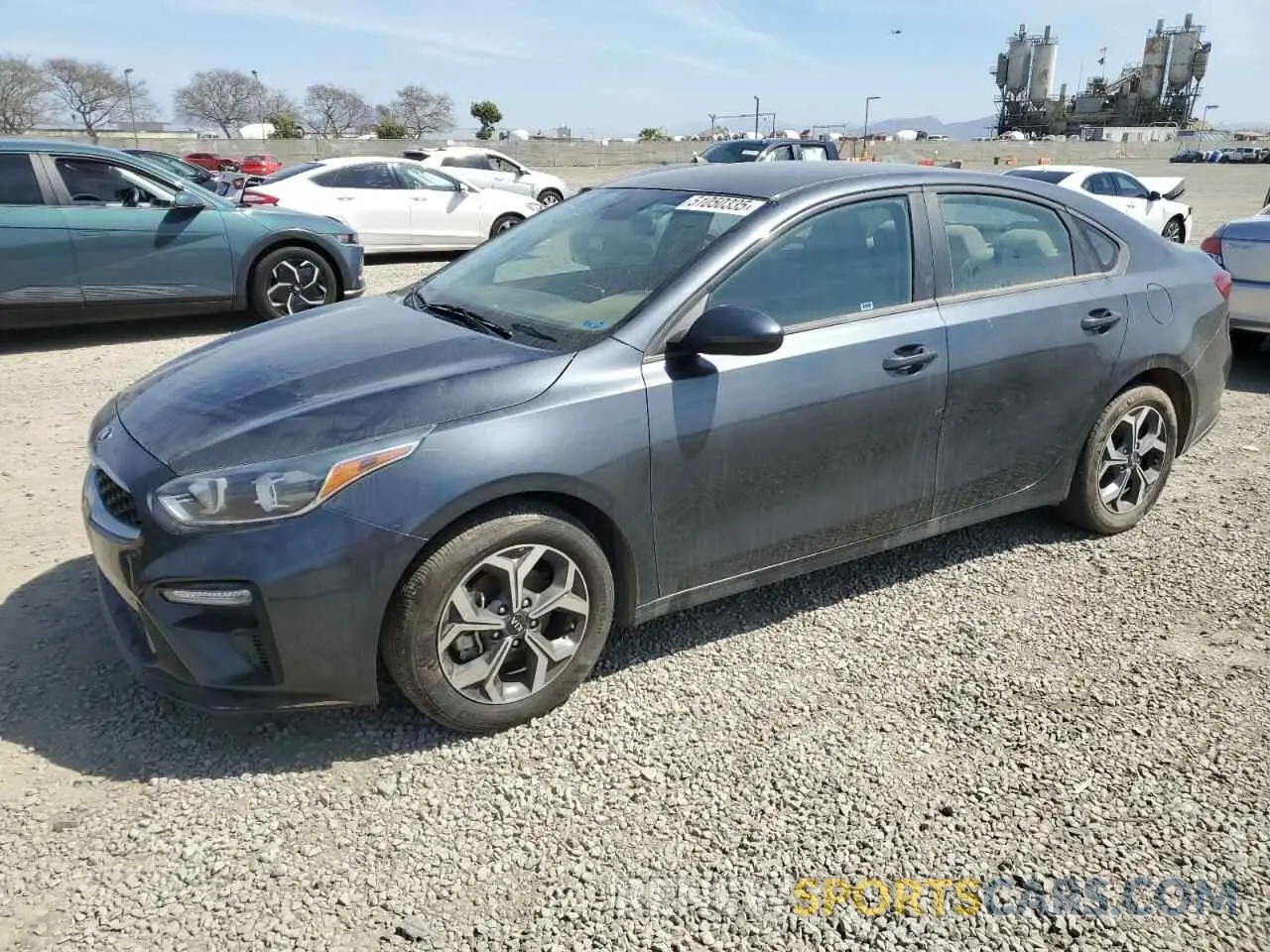 1 Photograph of a damaged car 3KPF24AD2ME273192 KIA FORTE 2021
