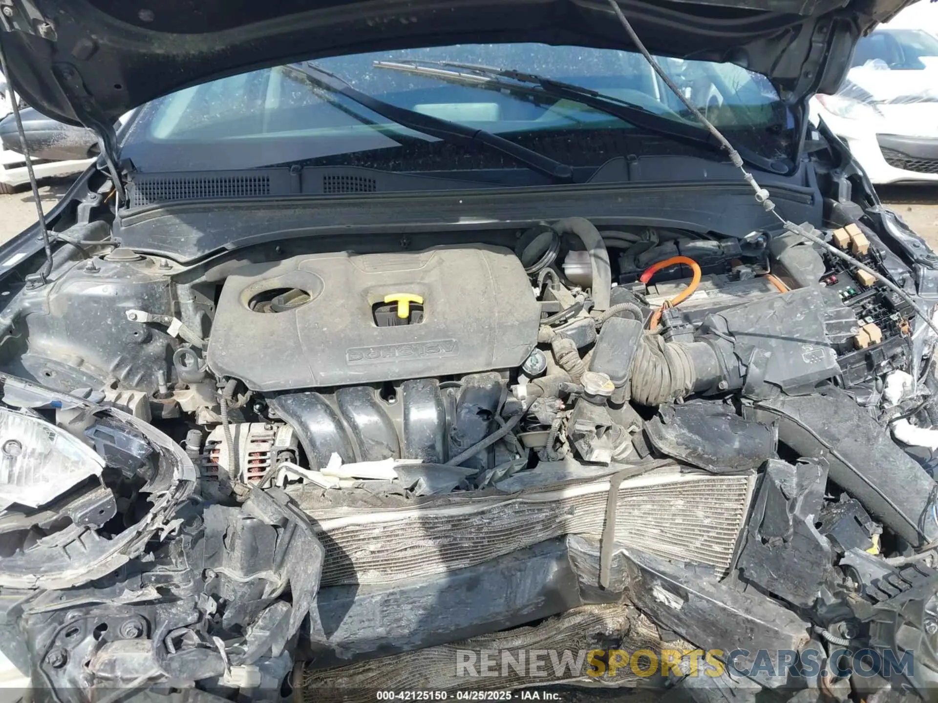 10 Photograph of a damaged car 3KPF24AD2ME276819 KIA FORTE 2021