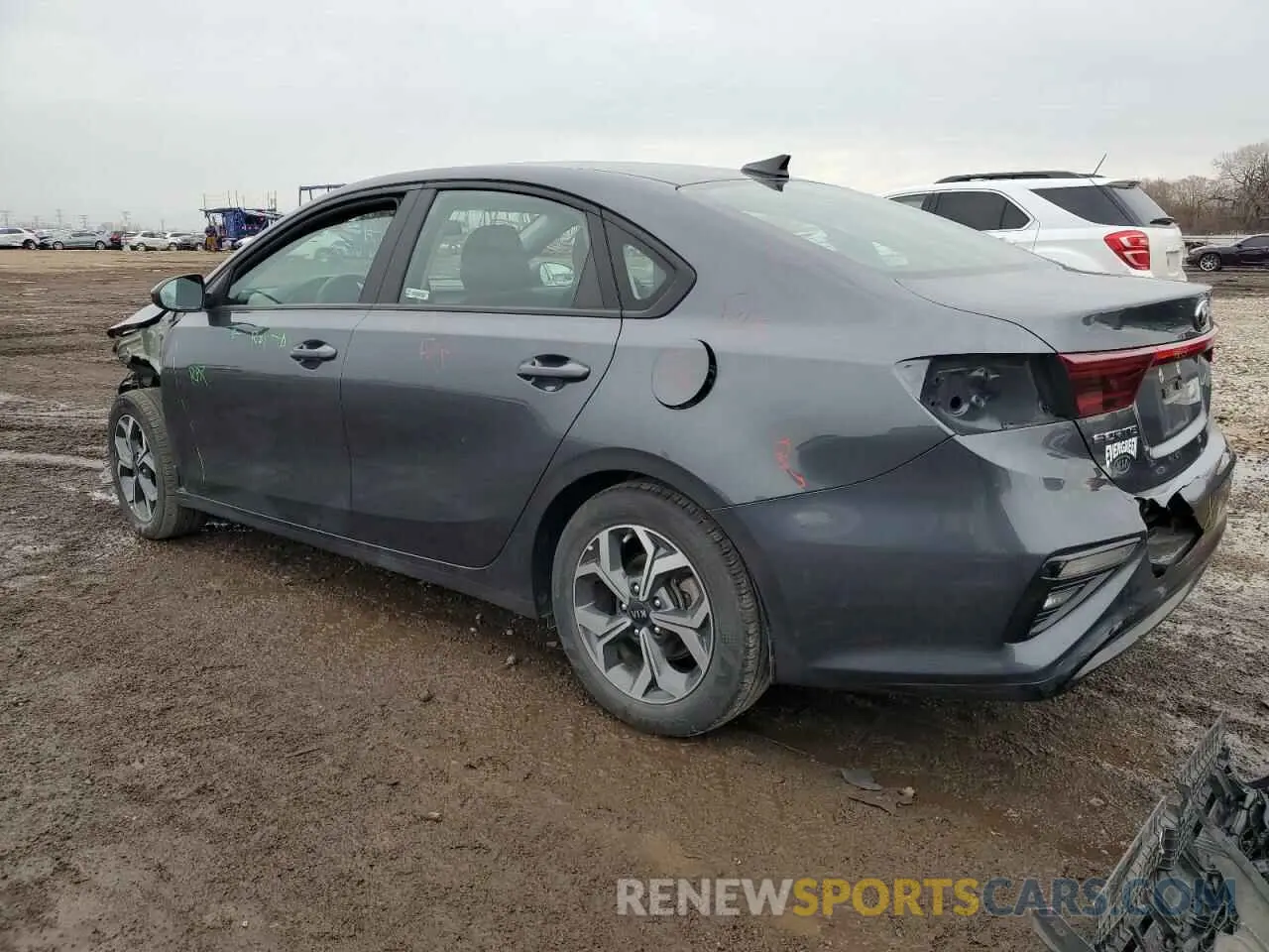 2 Photograph of a damaged car 3KPF24AD2ME288713 KIA FORTE 2021