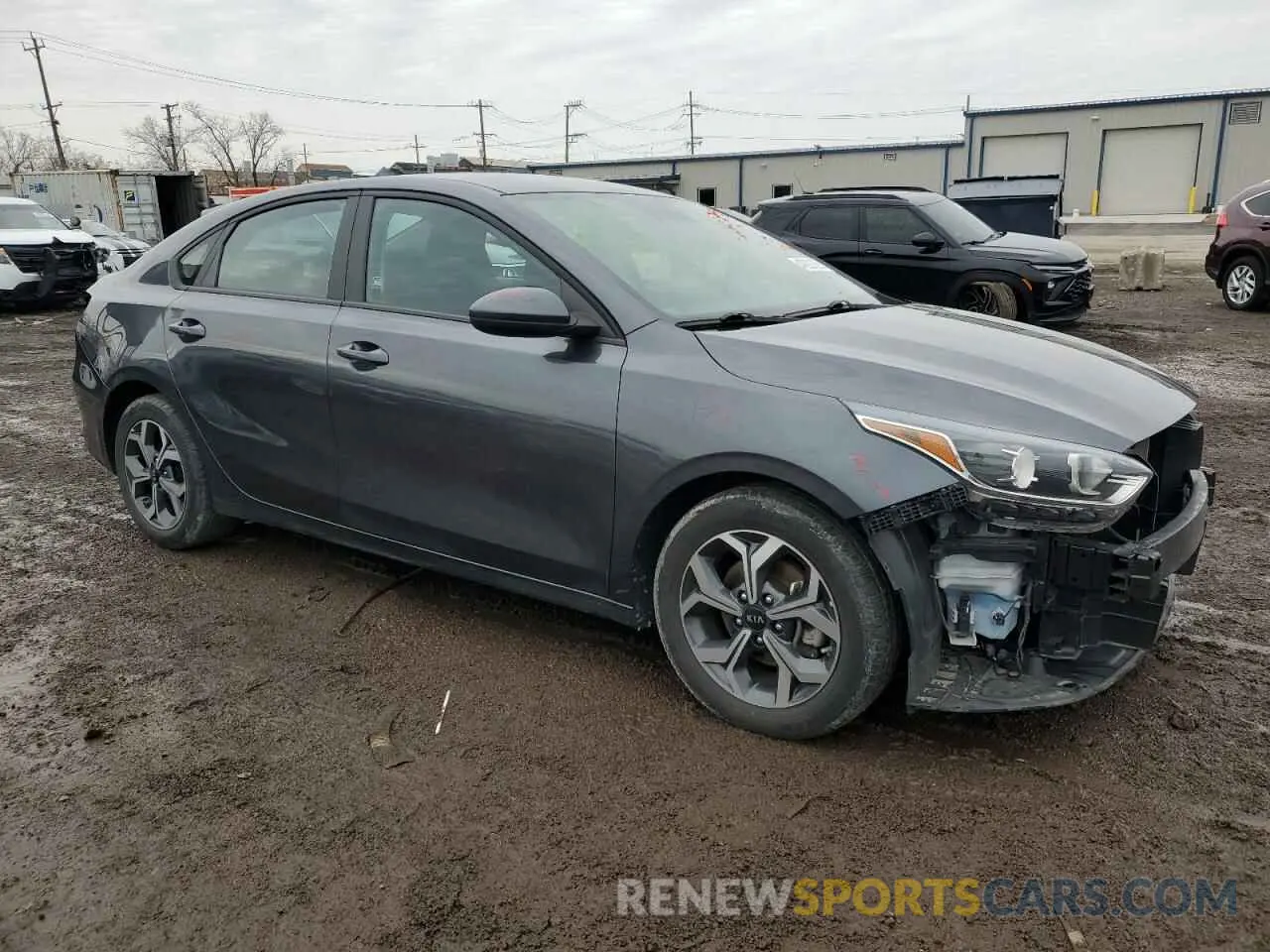 4 Photograph of a damaged car 3KPF24AD2ME288713 KIA FORTE 2021