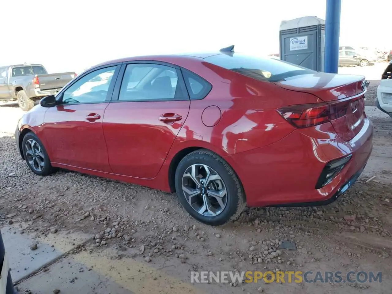 2 Photograph of a damaged car 3KPF24AD2ME306594 KIA FORTE 2021