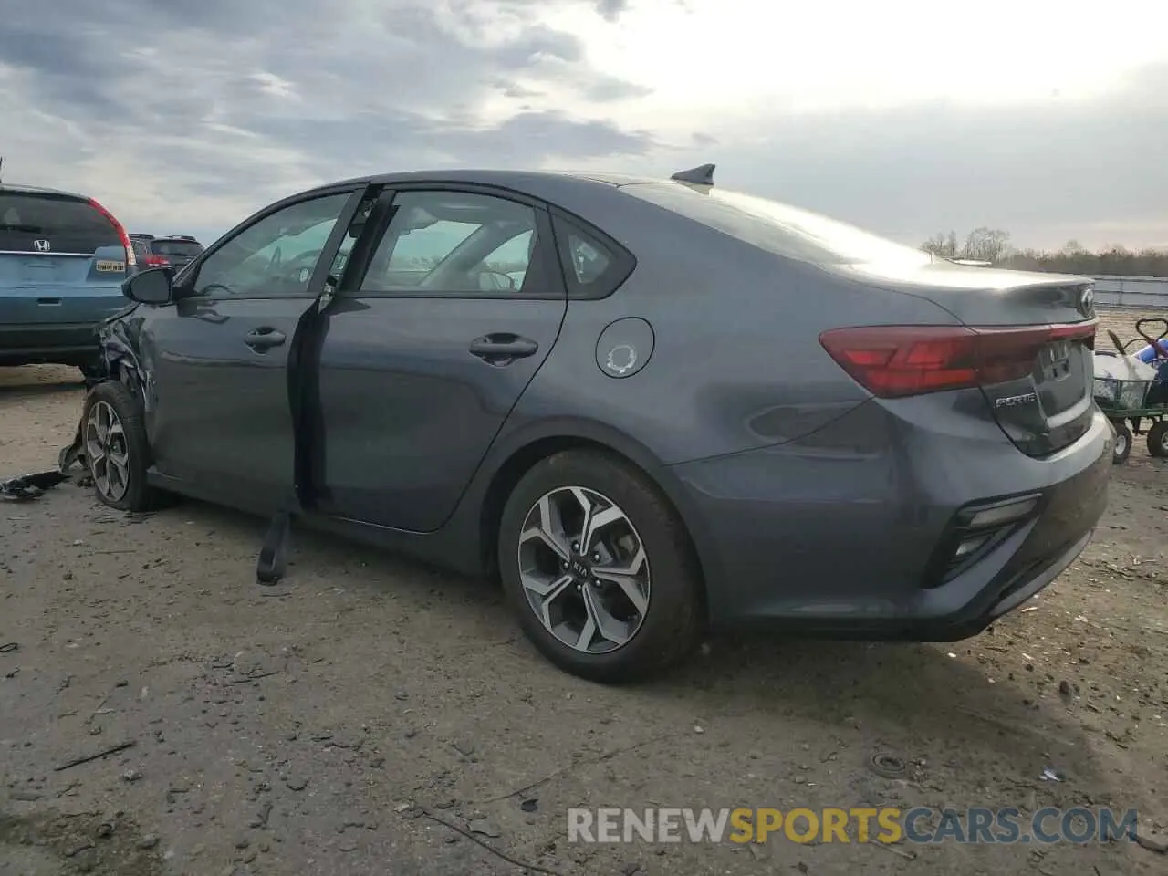 2 Photograph of a damaged car 3KPF24AD2ME313464 KIA FORTE 2021
