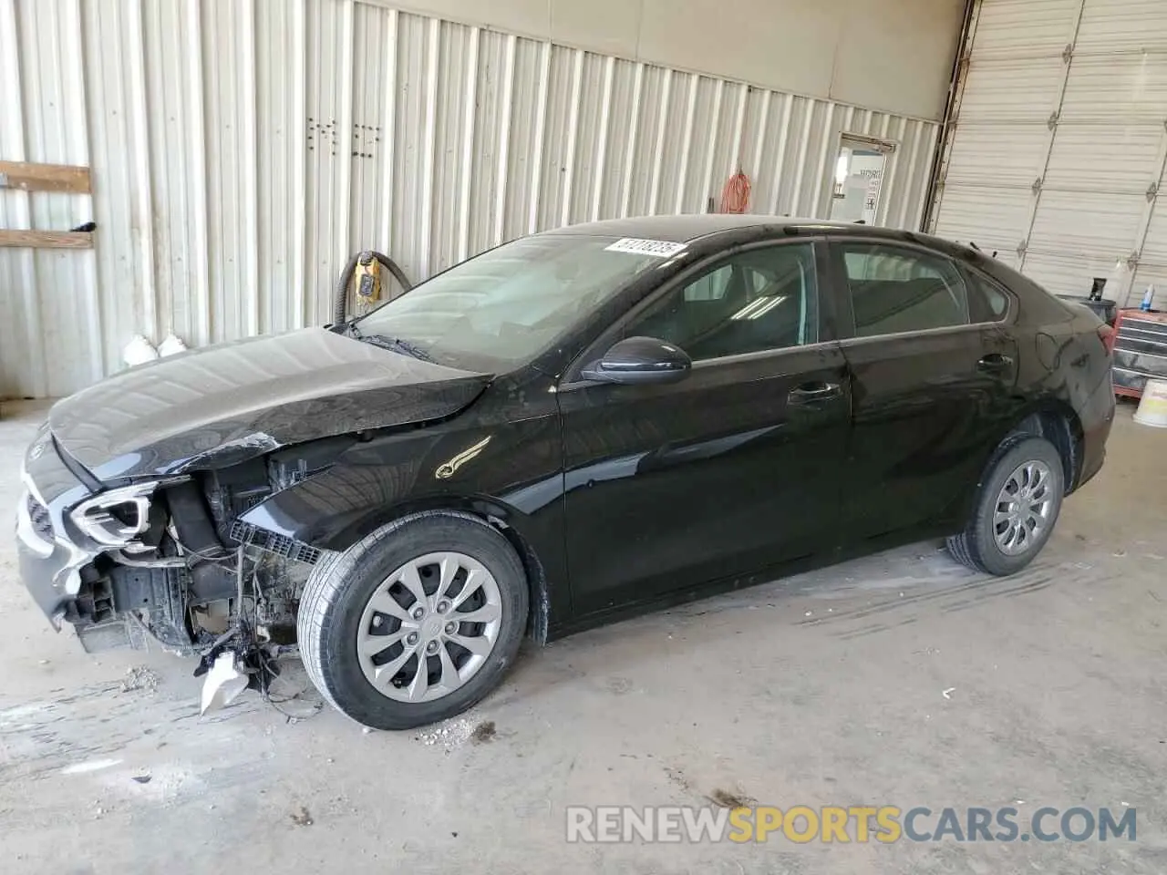 1 Photograph of a damaged car 3KPF24AD2ME320625 KIA FORTE 2021