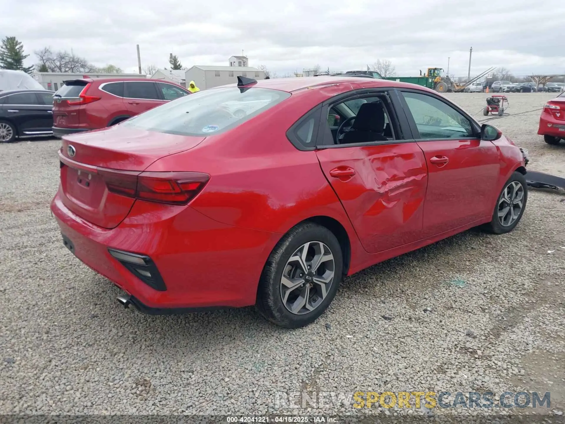 4 Photograph of a damaged car 3KPF24AD2ME338073 KIA FORTE 2021