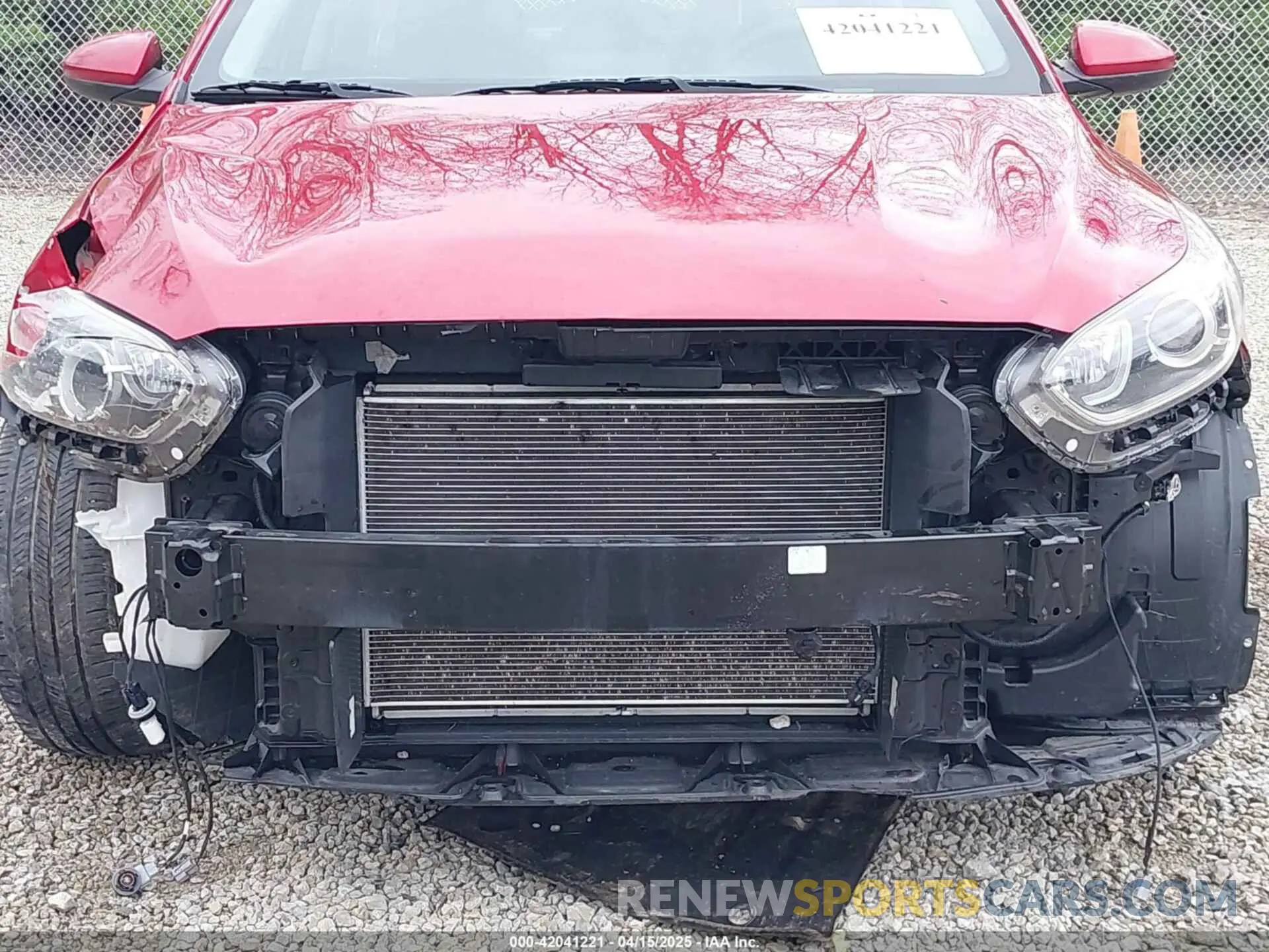 6 Photograph of a damaged car 3KPF24AD2ME338073 KIA FORTE 2021