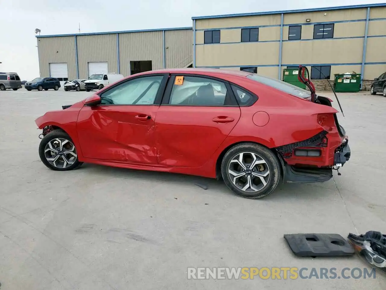 2 Photograph of a damaged car 3KPF24AD2ME340096 KIA FORTE 2021