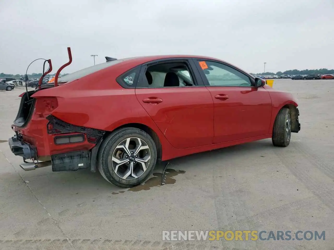 3 Photograph of a damaged car 3KPF24AD2ME340096 KIA FORTE 2021