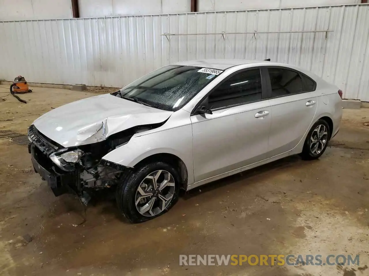 1 Photograph of a damaged car 3KPF24AD2ME345539 KIA FORTE 2021