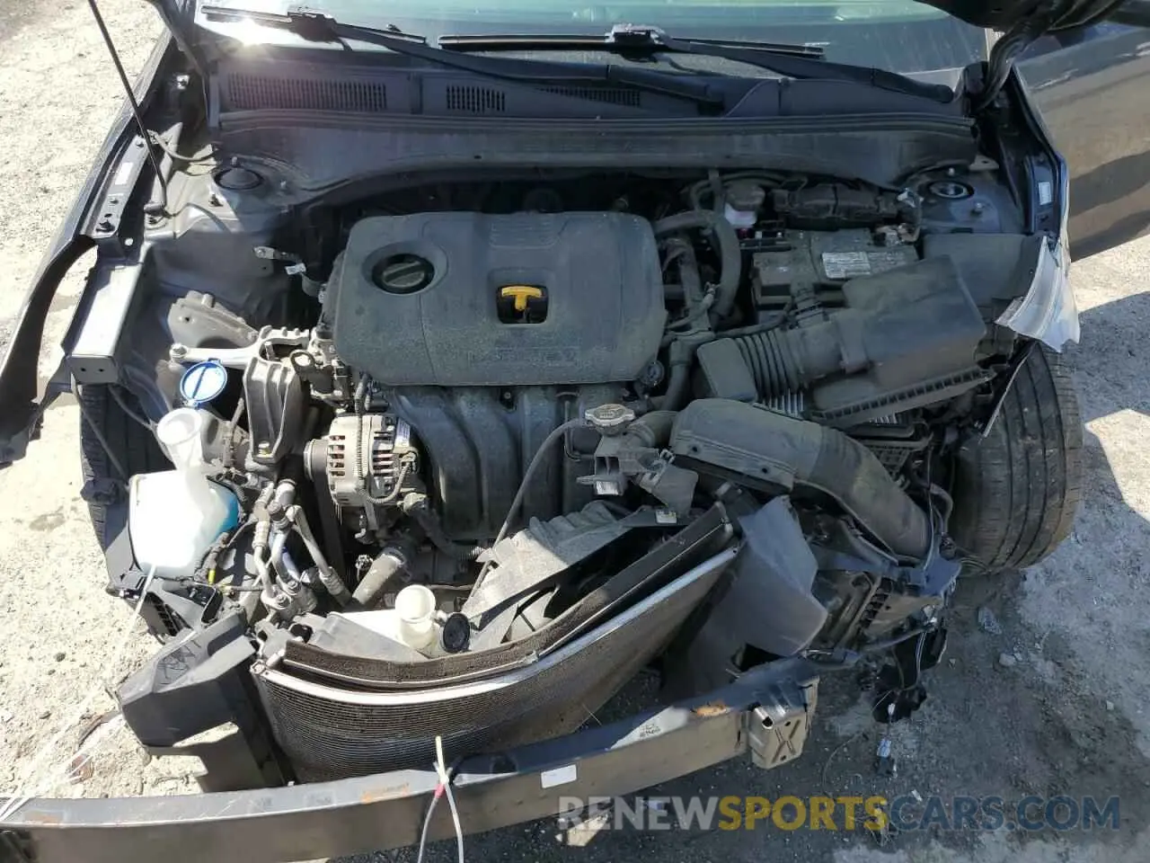 11 Photograph of a damaged car 3KPF24AD2ME346948 KIA FORTE 2021