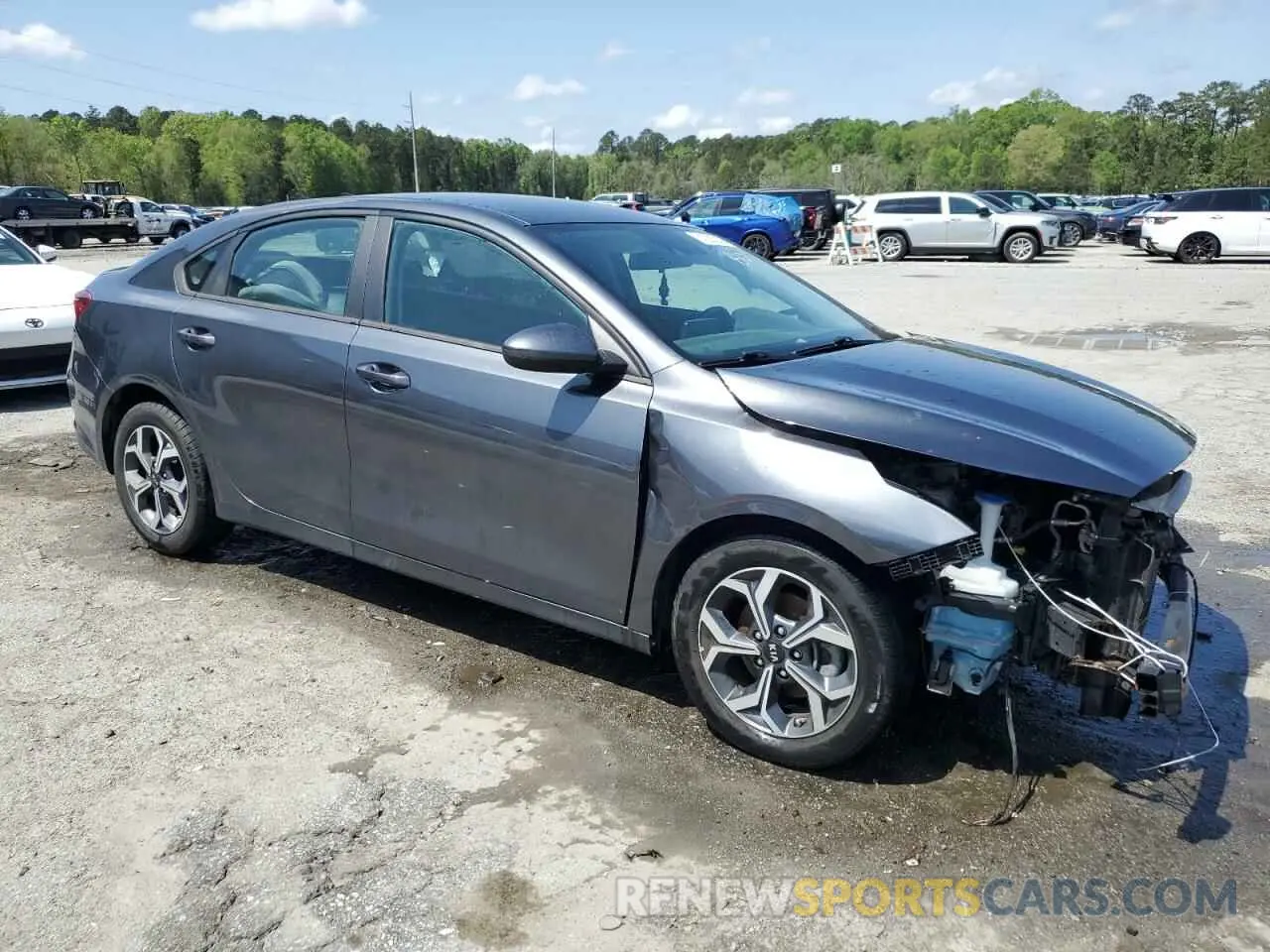 4 Photograph of a damaged car 3KPF24AD2ME346948 KIA FORTE 2021