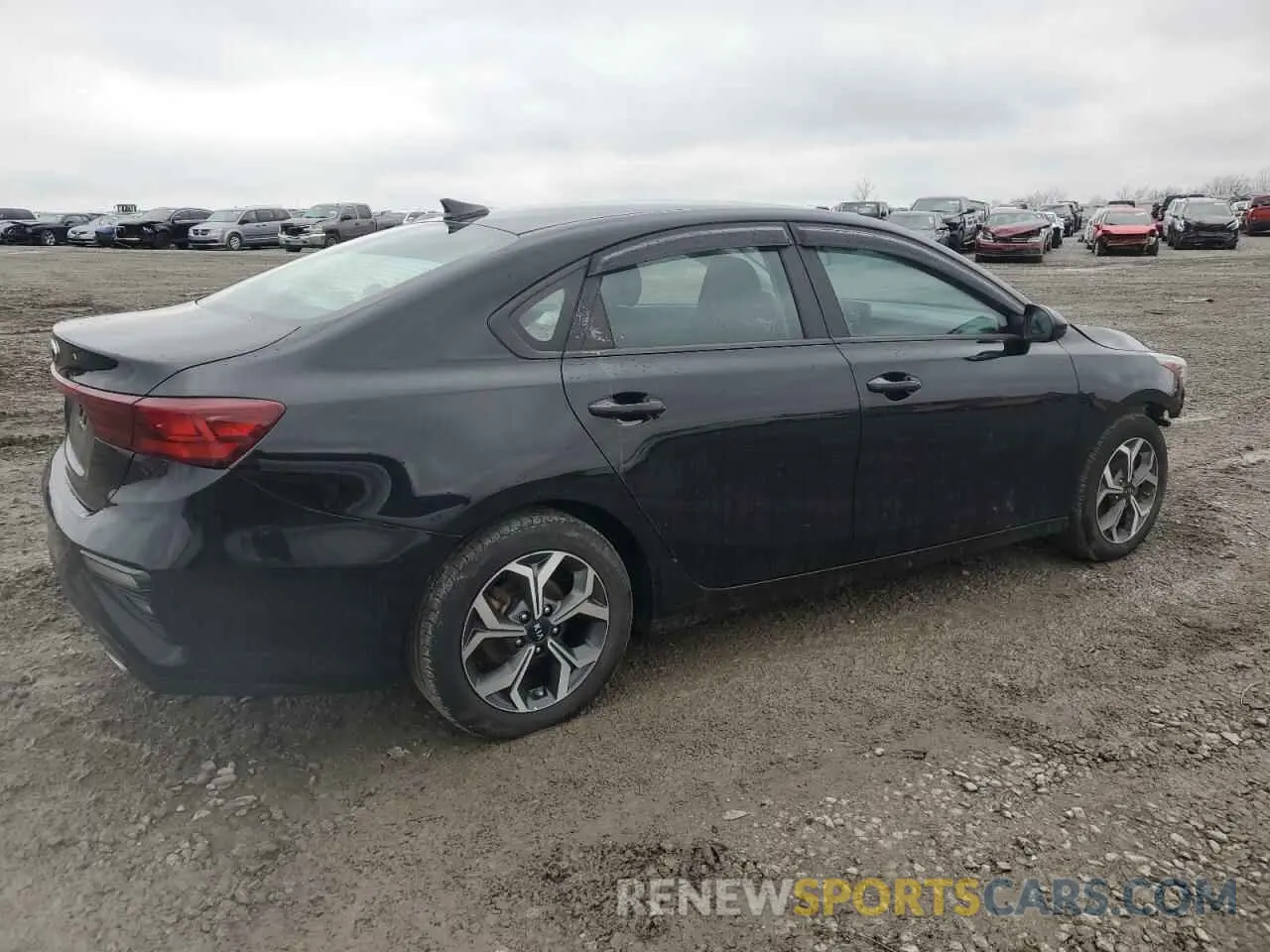 3 Photograph of a damaged car 3KPF24AD2ME348179 KIA FORTE 2021