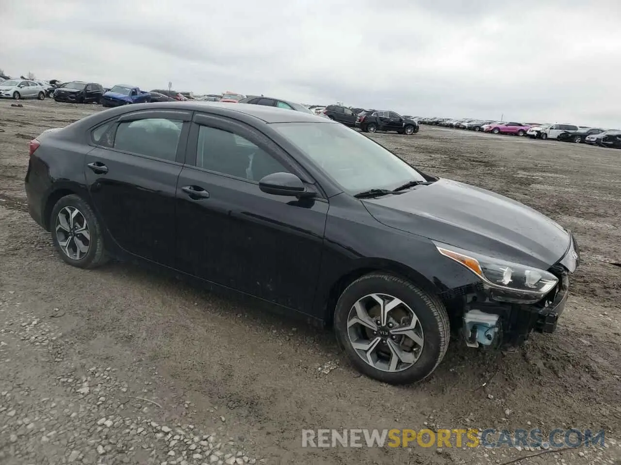 4 Photograph of a damaged car 3KPF24AD2ME348179 KIA FORTE 2021