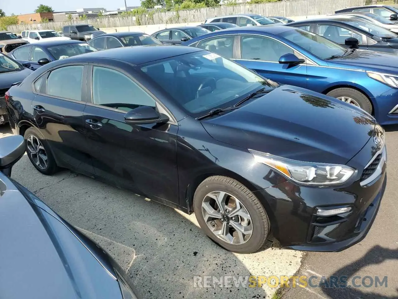 4 Photograph of a damaged car 3KPF24AD2ME349591 KIA FORTE 2021