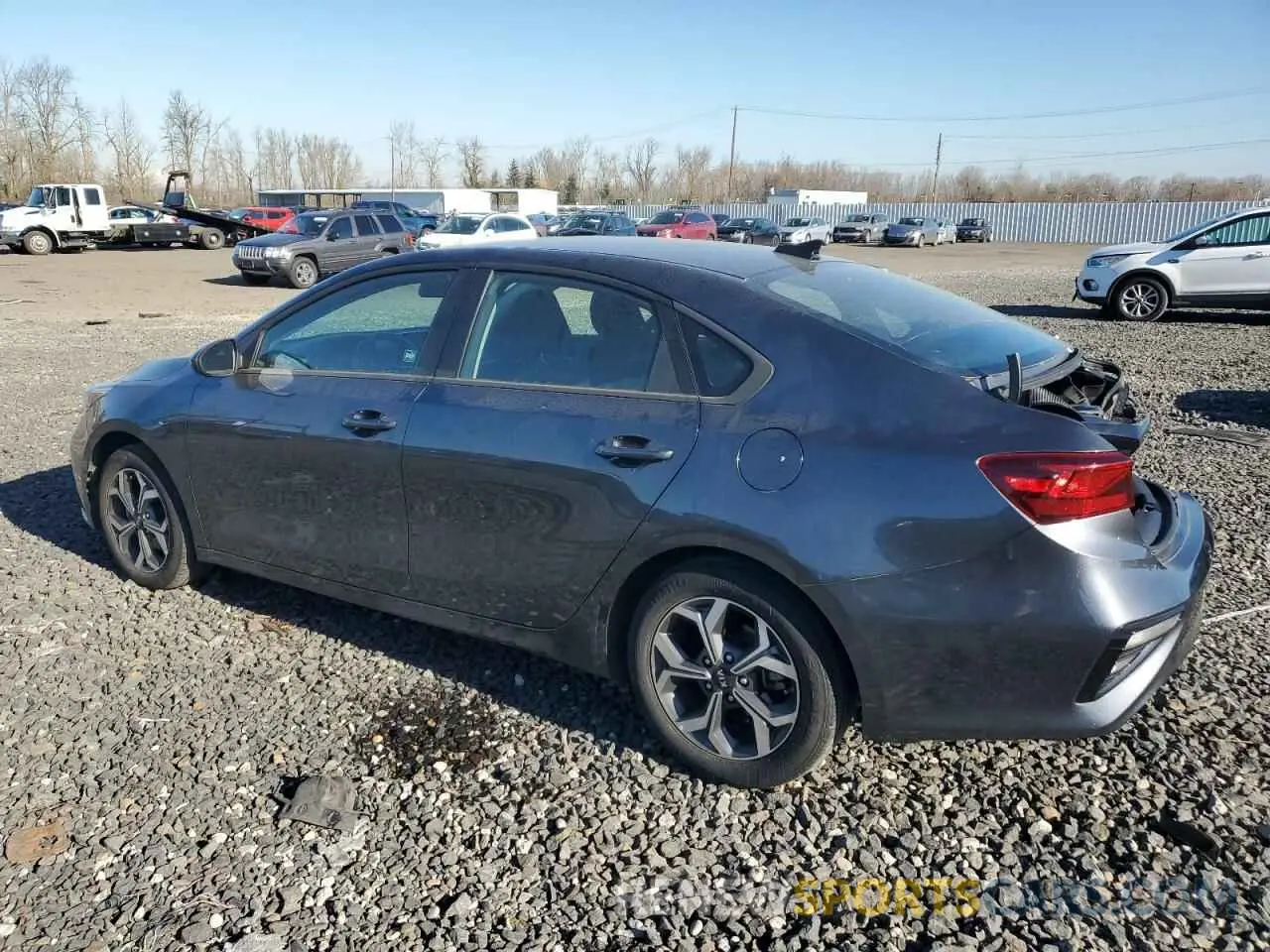2 Photograph of a damaged car 3KPF24AD2ME355035 KIA FORTE 2021