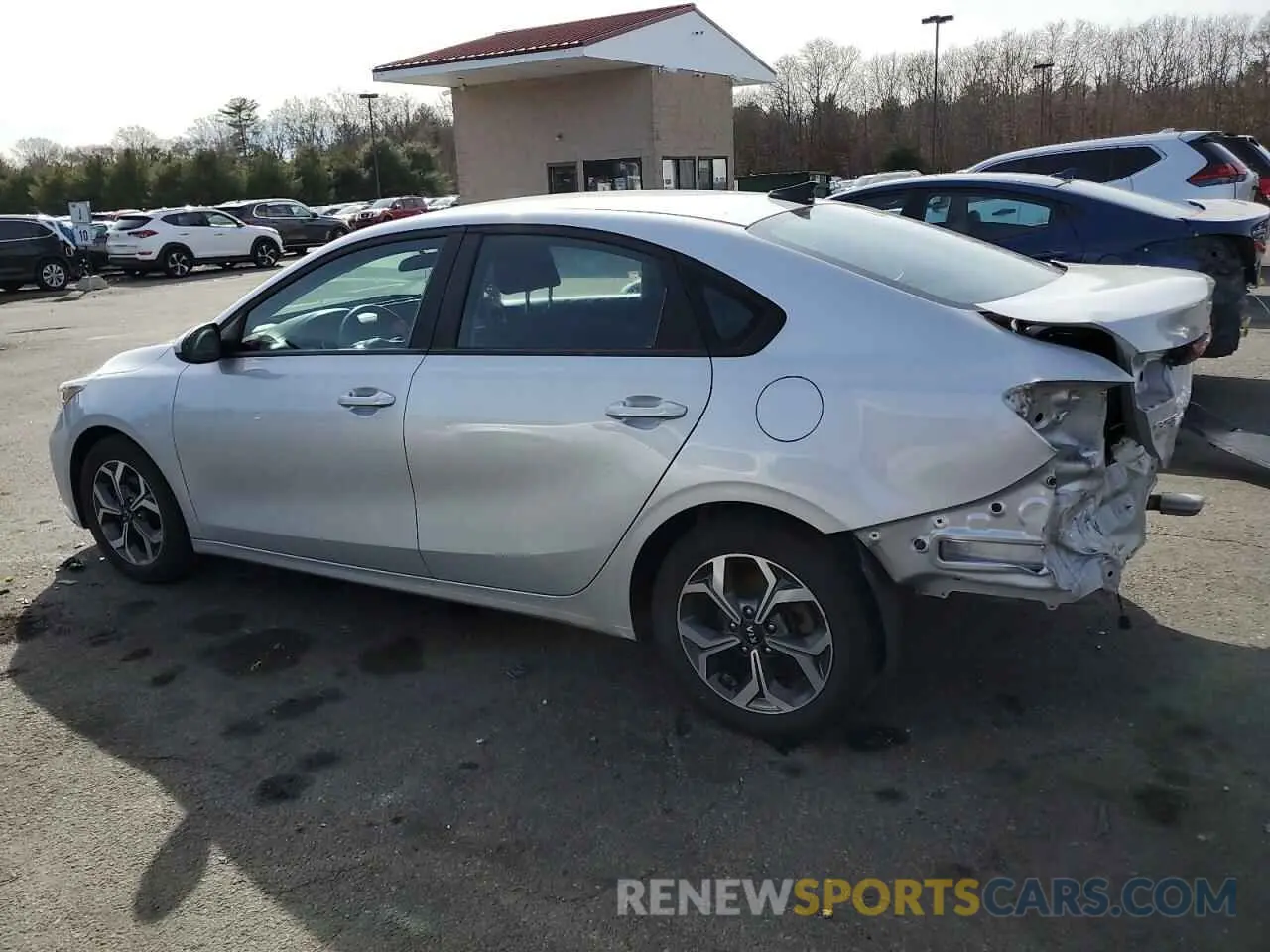 2 Photograph of a damaged car 3KPF24AD2ME369937 KIA FORTE 2021