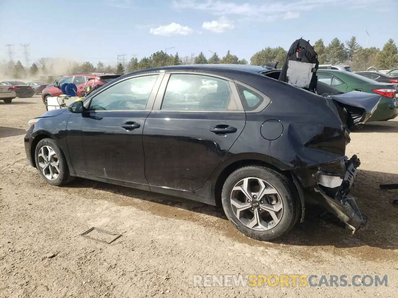 2 Photograph of a damaged car 3KPF24AD2ME374152 KIA FORTE 2021