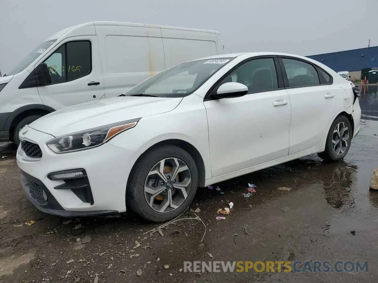 1 Photograph of a damaged car 3KPF24AD2ME378041 KIA FORTE 2021