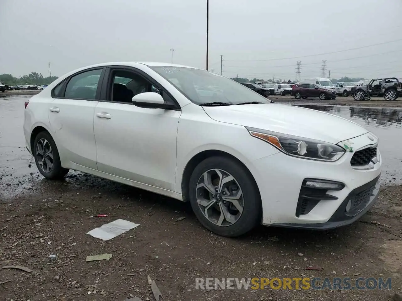 4 Photograph of a damaged car 3KPF24AD2ME378041 KIA FORTE 2021