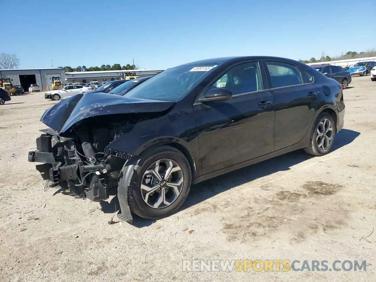 1 Photograph of a damaged car 3KPF24AD2ME382929 KIA FORTE 2021
