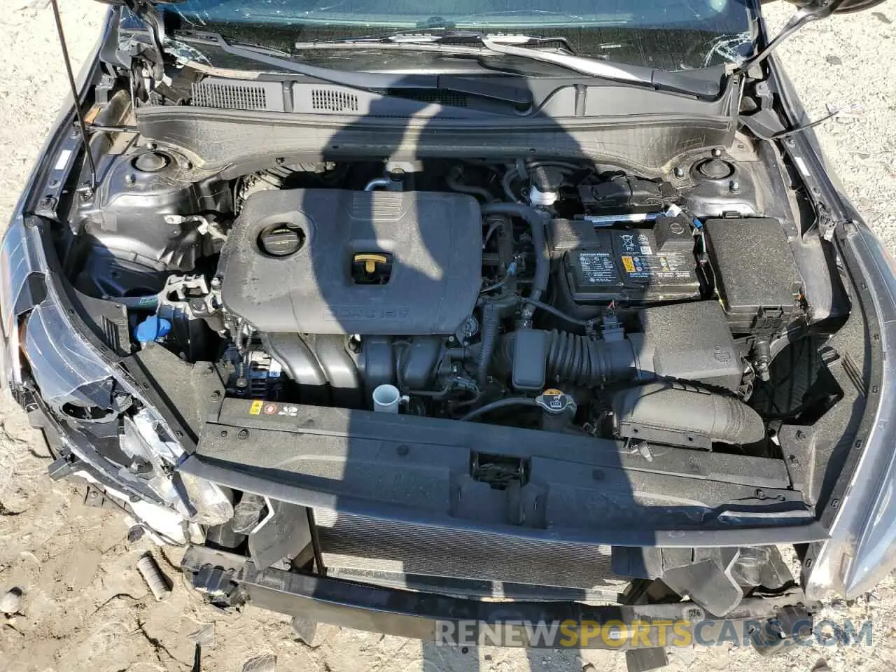 11 Photograph of a damaged car 3KPF24AD2ME412348 KIA FORTE 2021