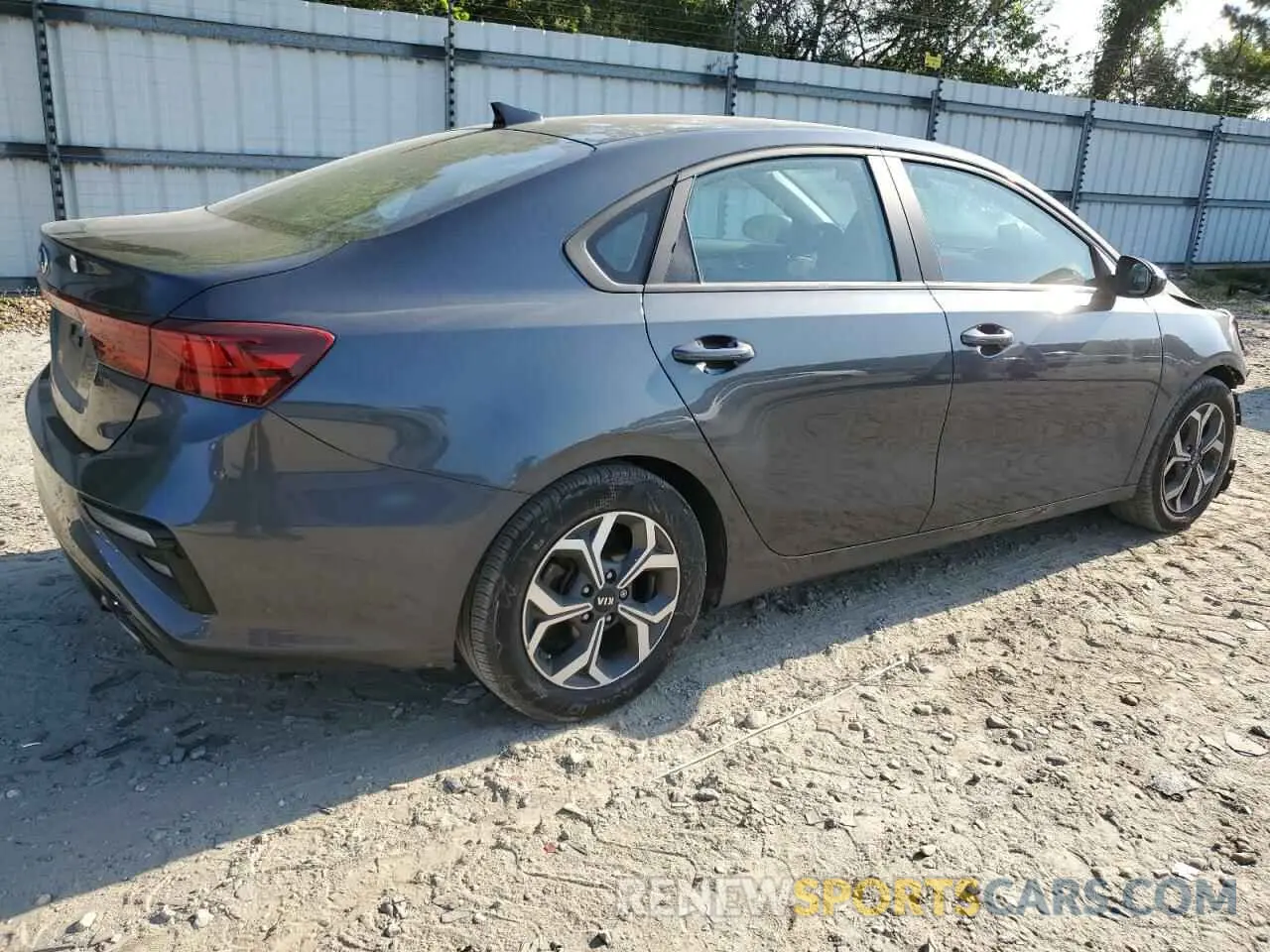3 Photograph of a damaged car 3KPF24AD2ME412348 KIA FORTE 2021