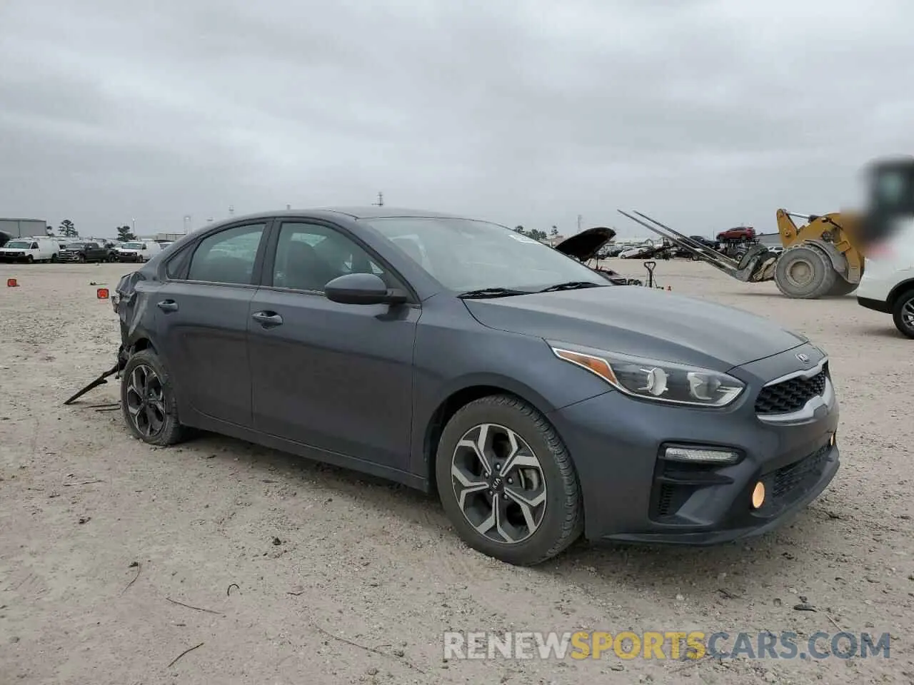 4 Photograph of a damaged car 3KPF24AD3ME262959 KIA FORTE 2021