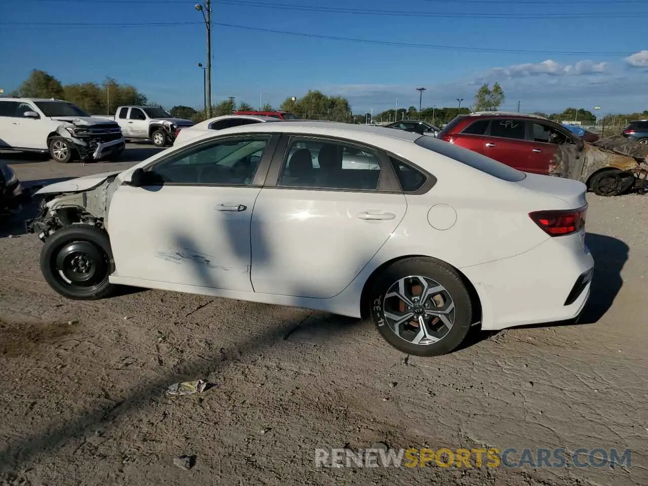 2 Photograph of a damaged car 3KPF24AD3ME276859 KIA FORTE 2021