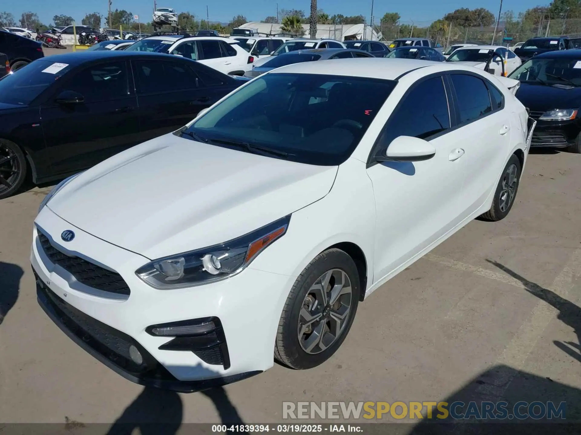 2 Photograph of a damaged car 3KPF24AD3ME283990 KIA FORTE 2021