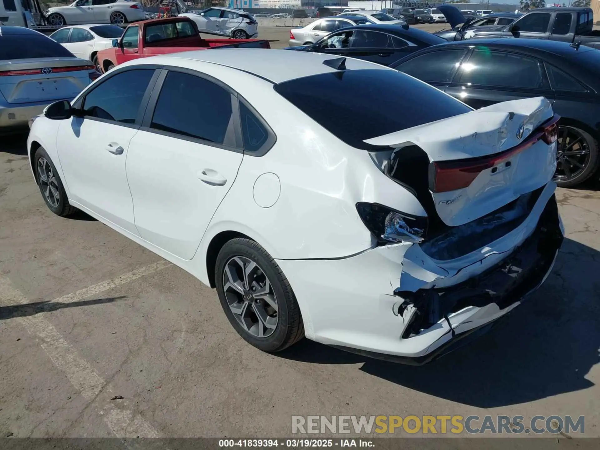 3 Photograph of a damaged car 3KPF24AD3ME283990 KIA FORTE 2021
