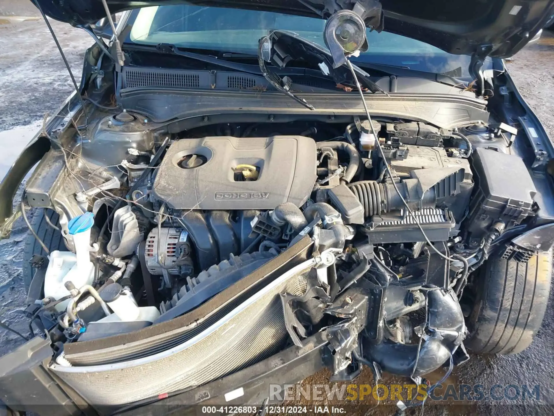 10 Photograph of a damaged car 3KPF24AD3ME285142 KIA FORTE 2021