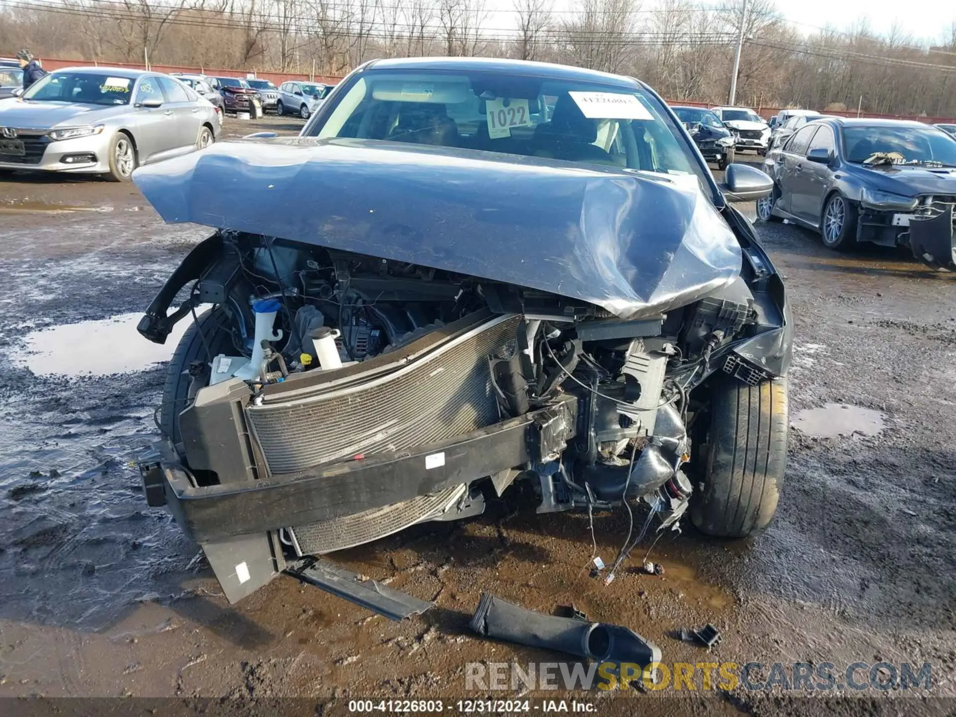 12 Photograph of a damaged car 3KPF24AD3ME285142 KIA FORTE 2021