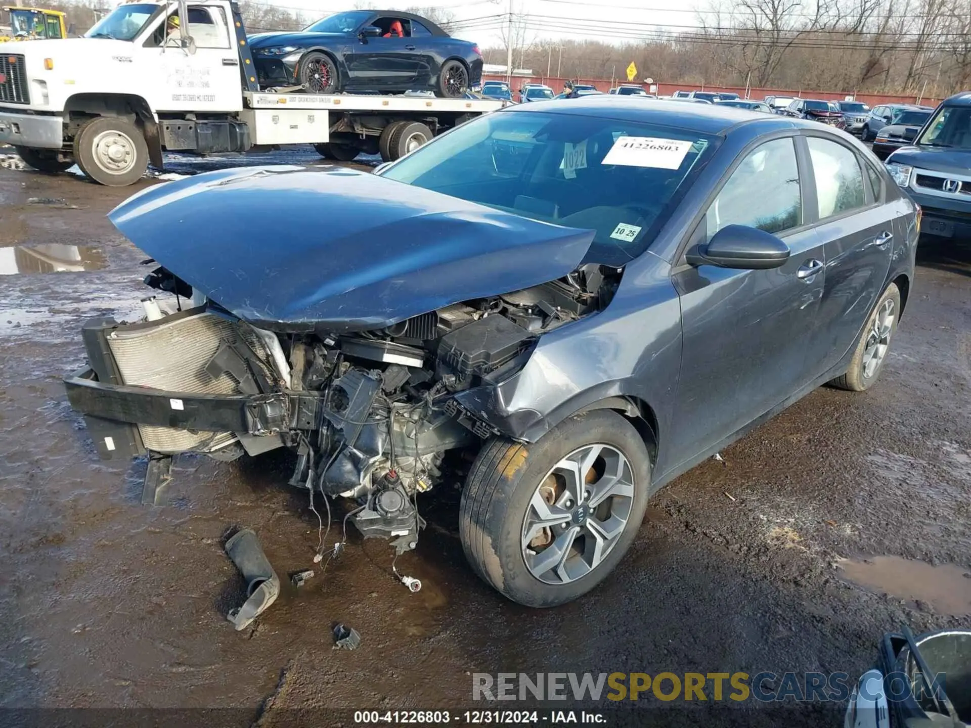 2 Photograph of a damaged car 3KPF24AD3ME285142 KIA FORTE 2021