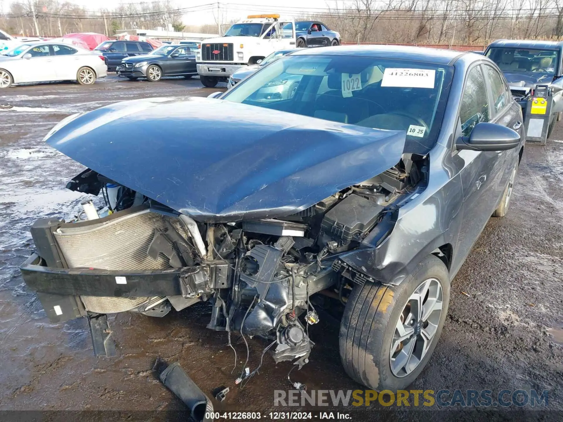 6 Photograph of a damaged car 3KPF24AD3ME285142 KIA FORTE 2021