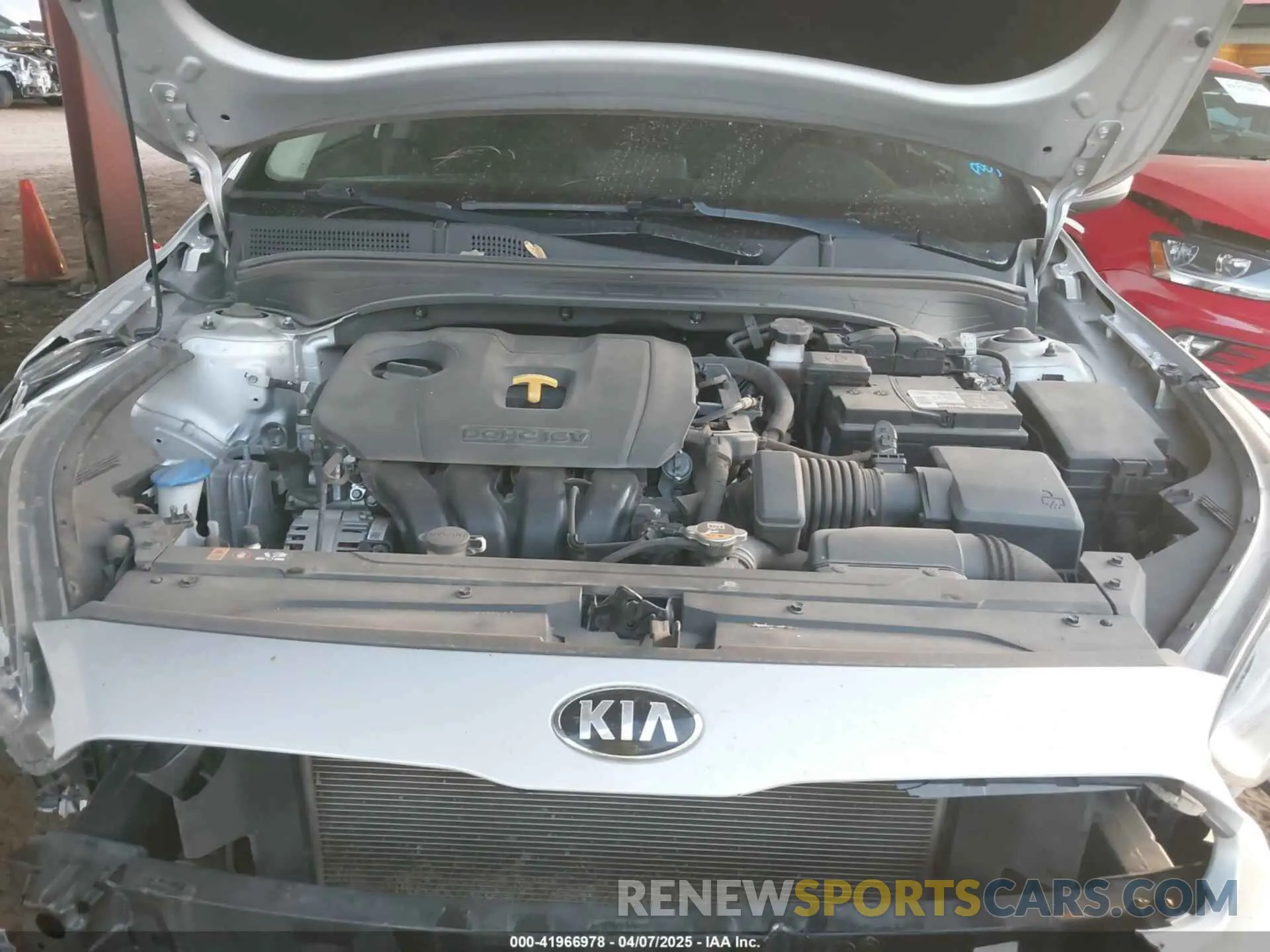 10 Photograph of a damaged car 3KPF24AD3ME286078 KIA FORTE 2021