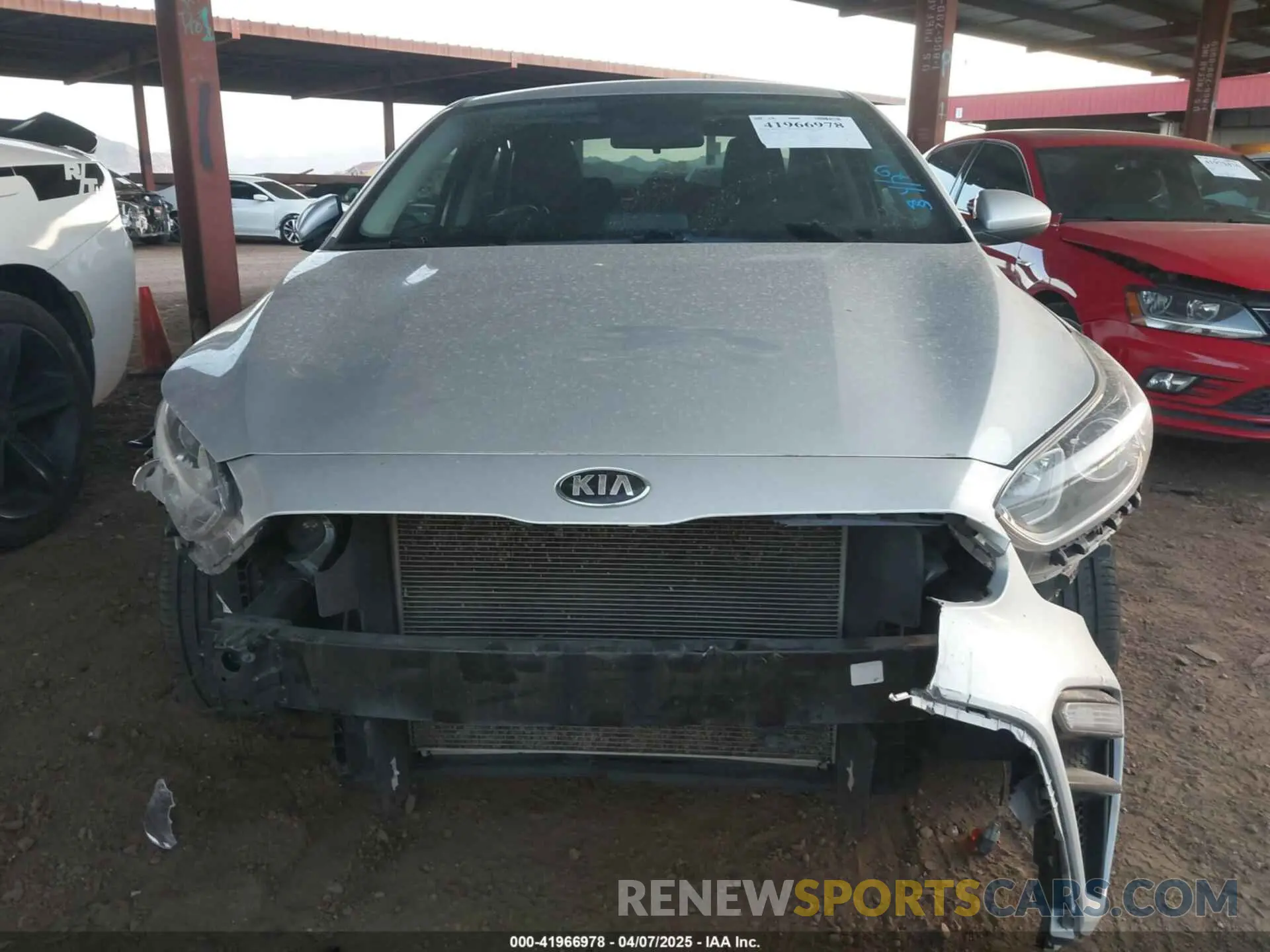 12 Photograph of a damaged car 3KPF24AD3ME286078 KIA FORTE 2021