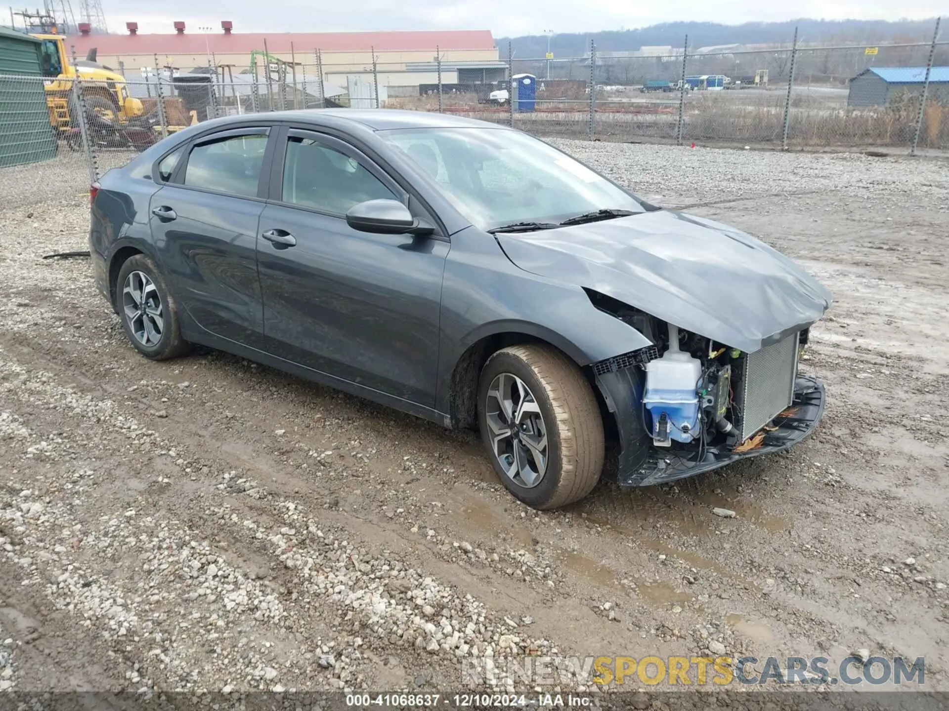 1 Photograph of a damaged car 3KPF24AD3ME287764 KIA FORTE 2021