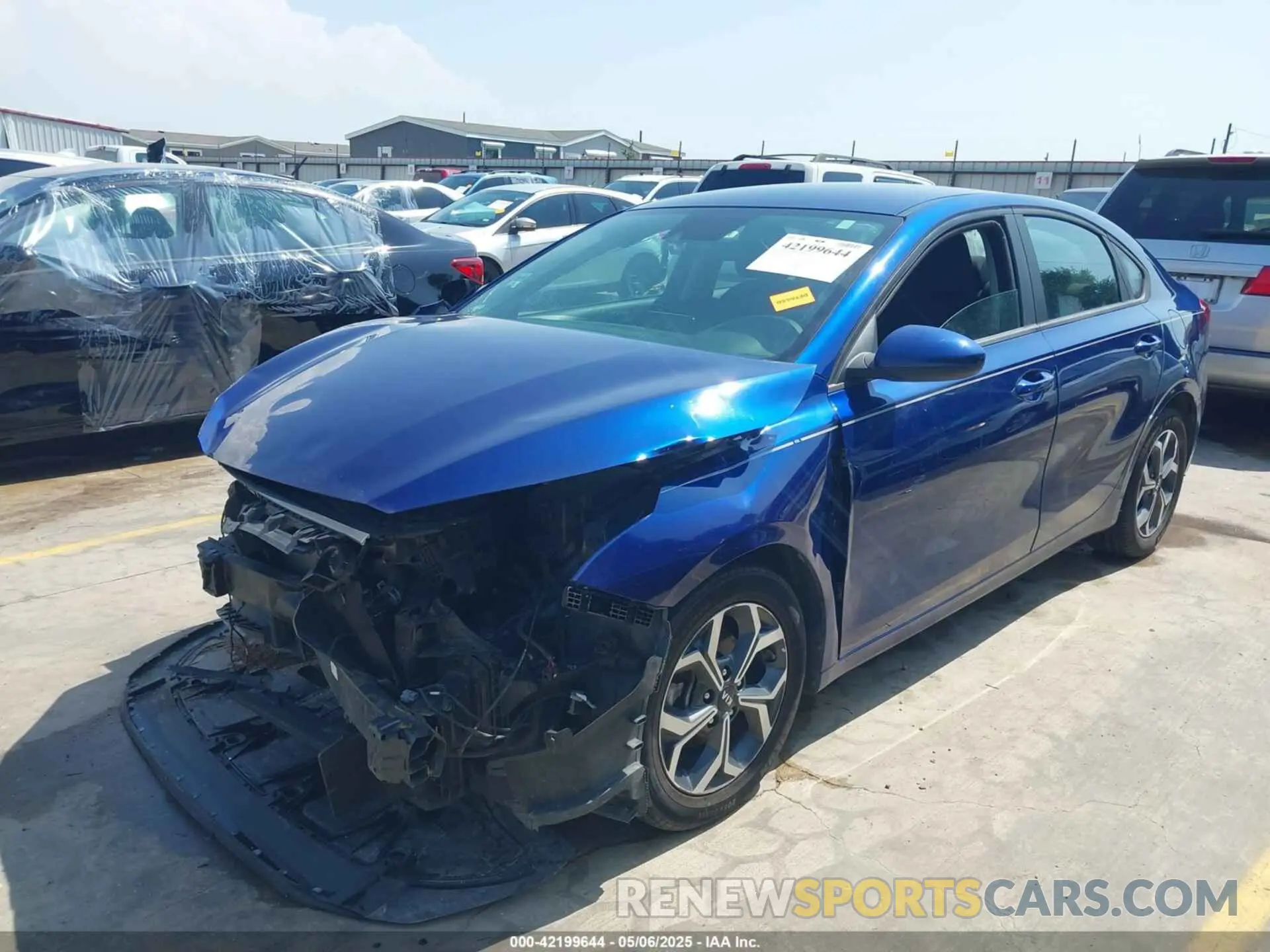 2 Photograph of a damaged car 3KPF24AD3ME289224 KIA FORTE 2021