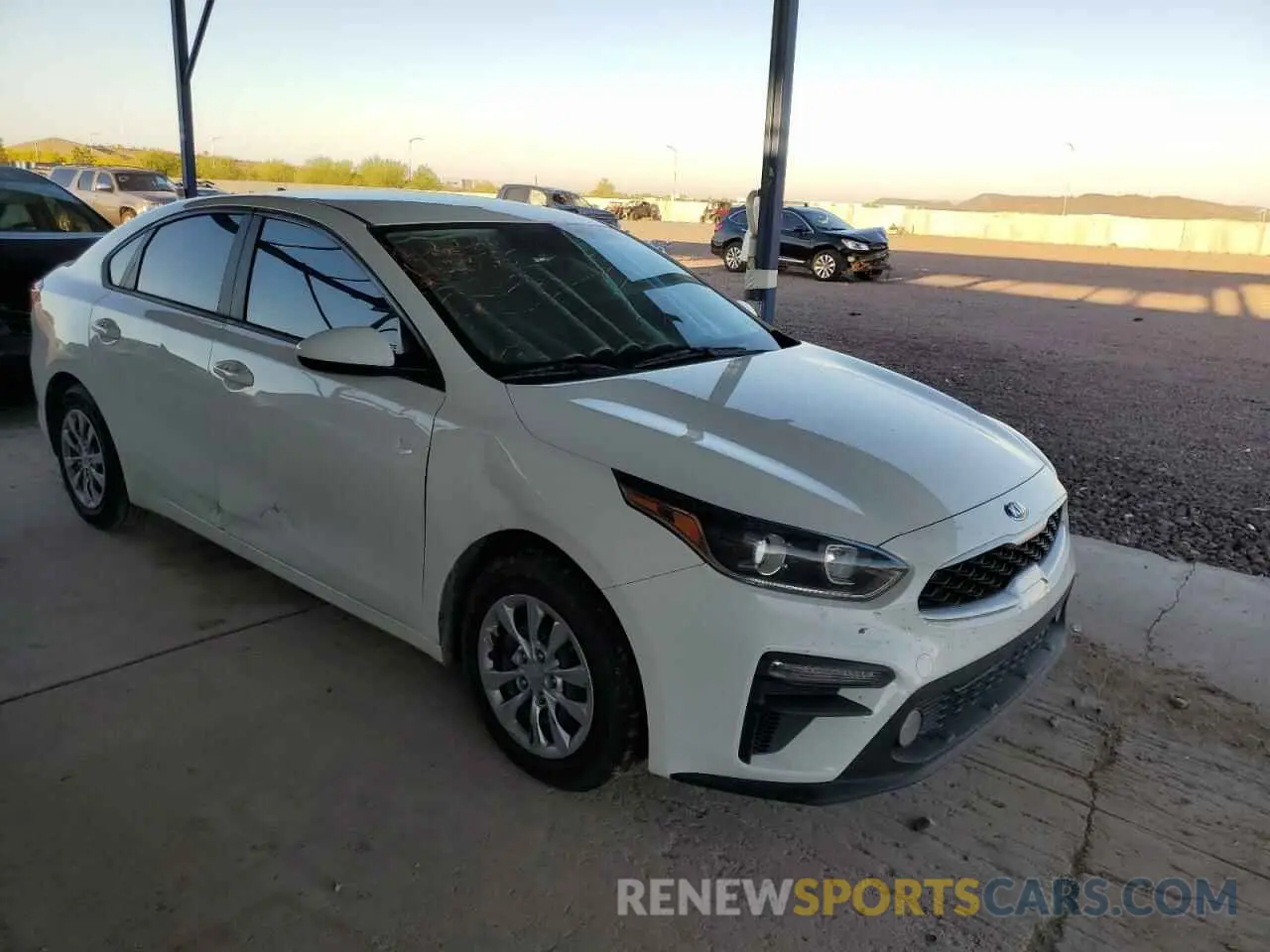 4 Photograph of a damaged car 3KPF24AD3ME302148 KIA FORTE 2021