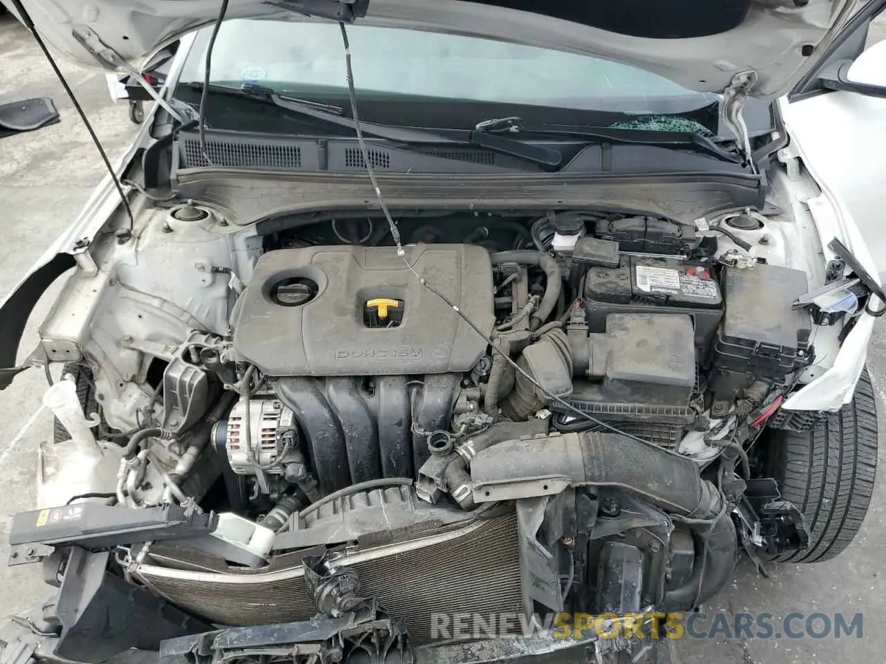 11 Photograph of a damaged car 3KPF24AD3ME302912 KIA FORTE 2021