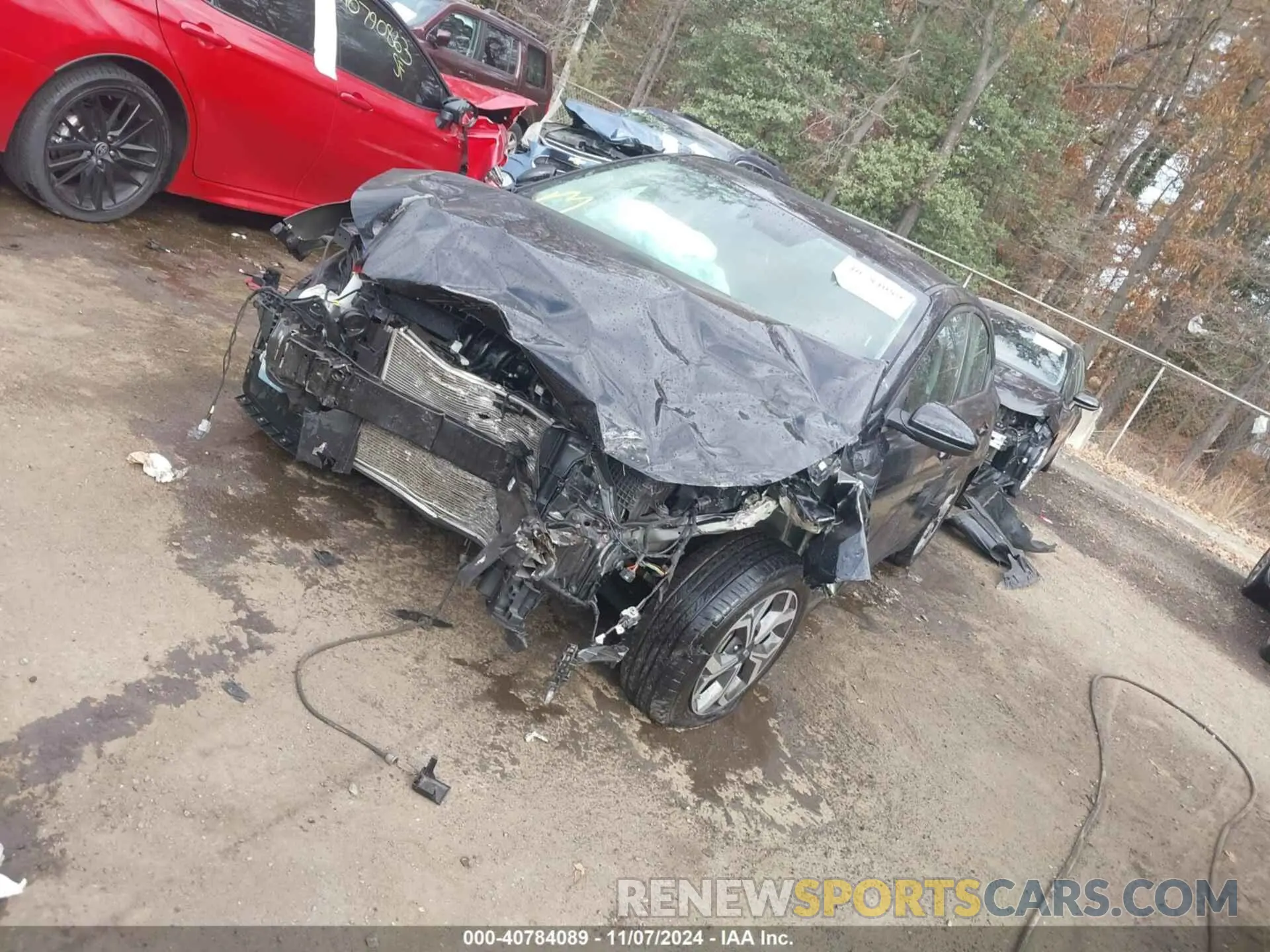 2 Photograph of a damaged car 3KPF24AD3ME305678 KIA FORTE 2021