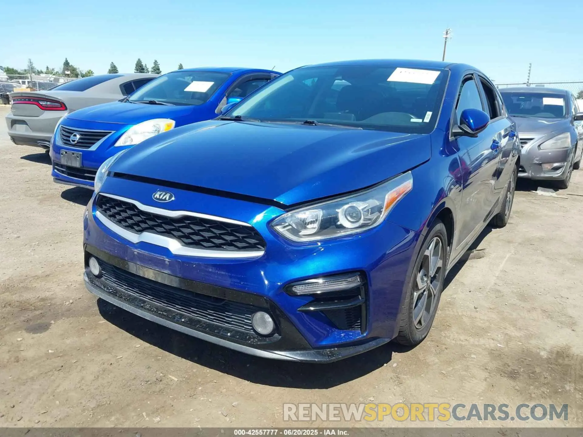 2 Photograph of a damaged car 3KPF24AD3ME309018 KIA FORTE 2021