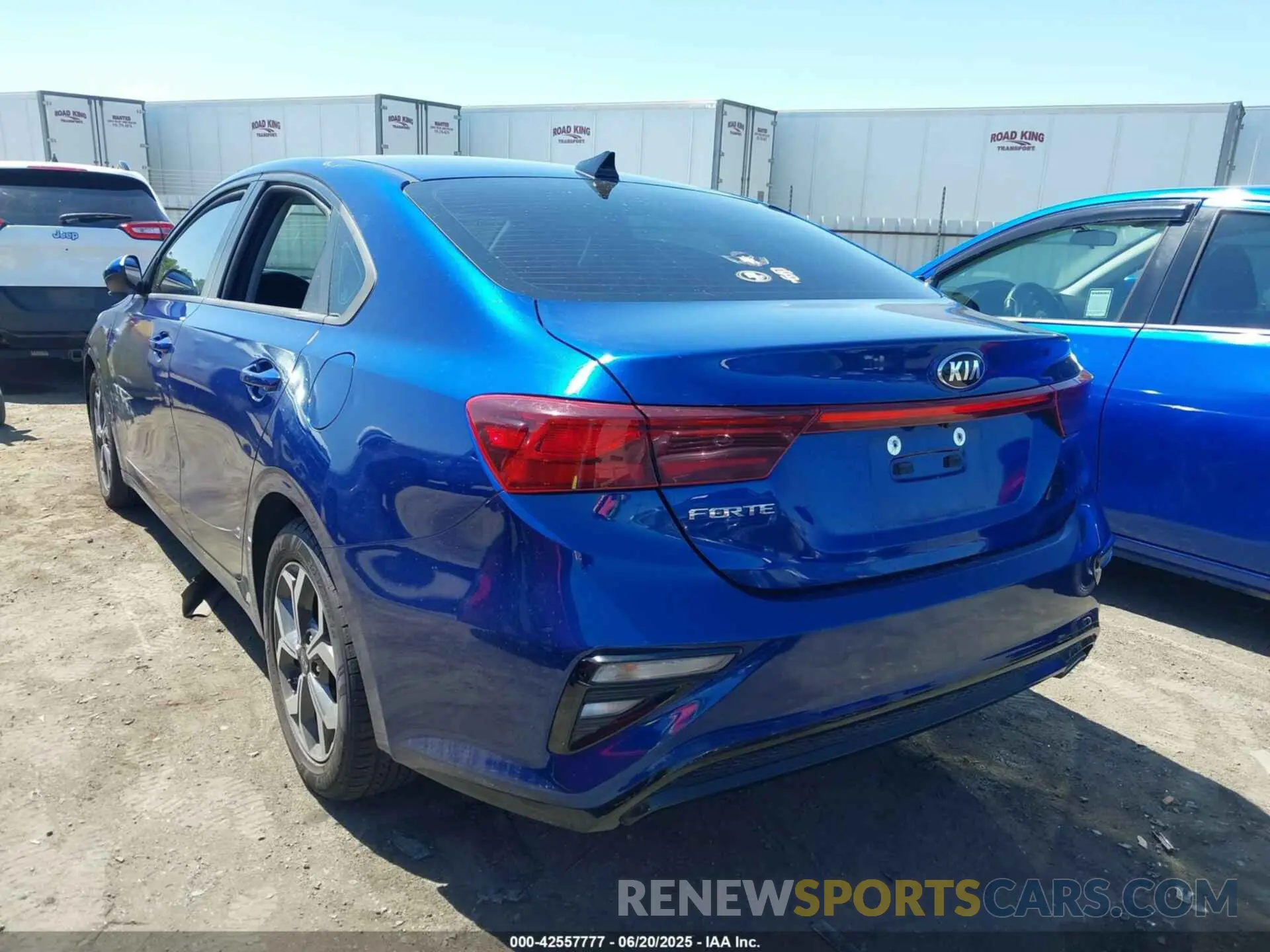 3 Photograph of a damaged car 3KPF24AD3ME309018 KIA FORTE 2021